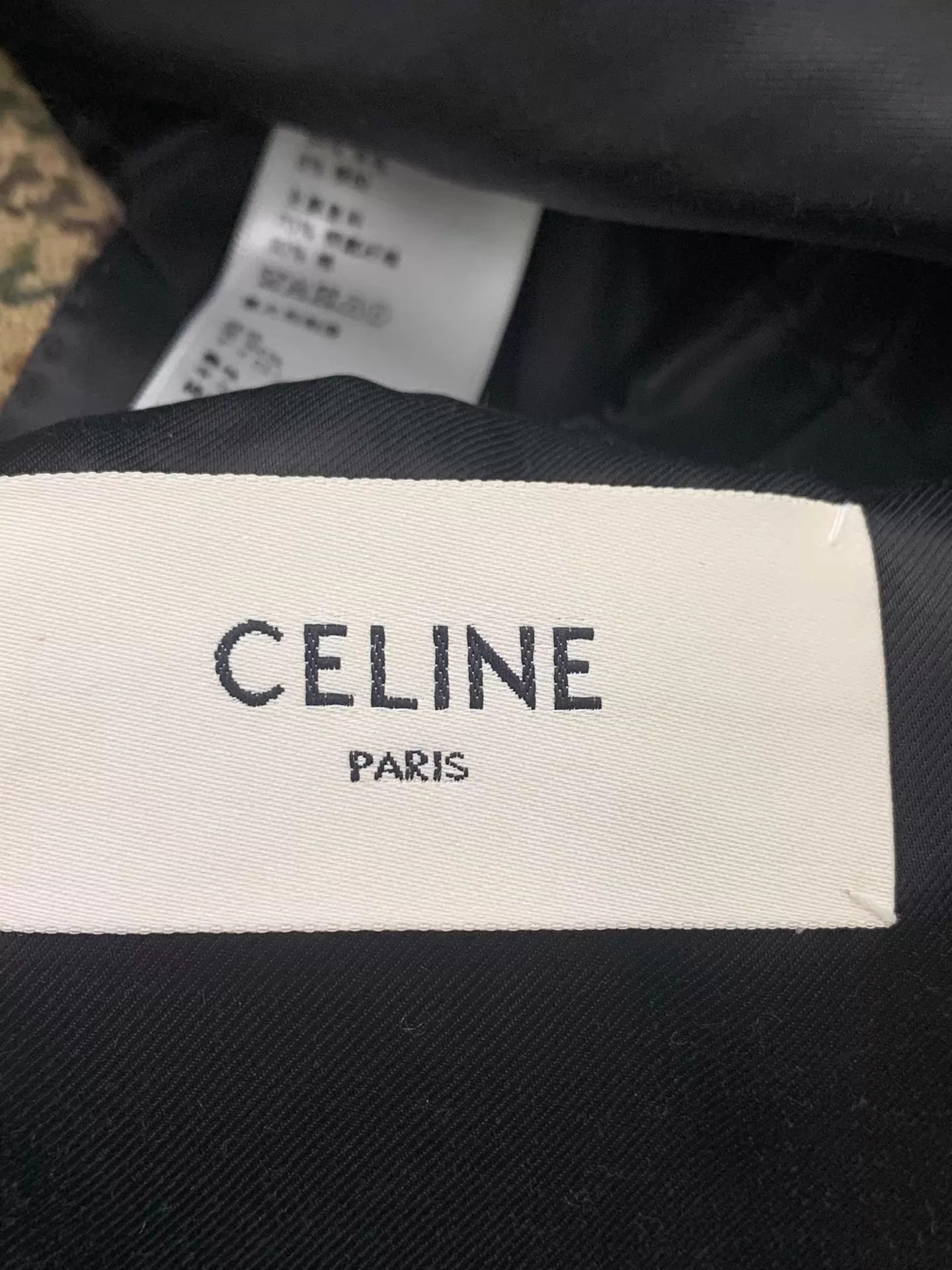 Celine Celine Wool Check Overcoat 38 Like New Size XS / US 0-2 / IT 36-38 - 4 Thumbnail