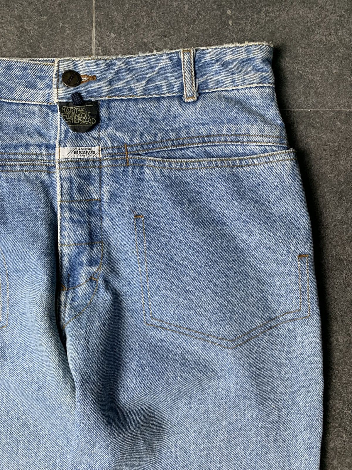 Marithe + Francois Girbaud 2000s Marithe Francois Girbaud Blue Jeans Size US 27 - 6 Thumbnail
