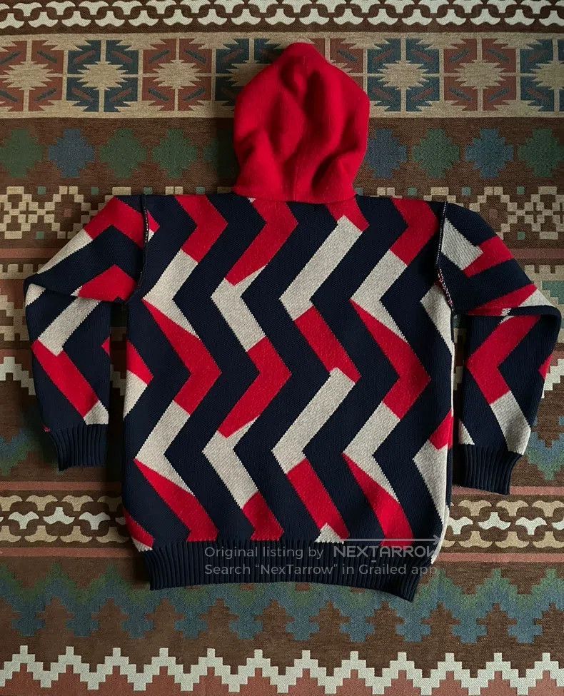 Junya Watanabe Junya Watanabe Wool-blend Hooded Sweatshirt Jacket Size US M / EU 48-50 / 2 - 3 Thumbnail