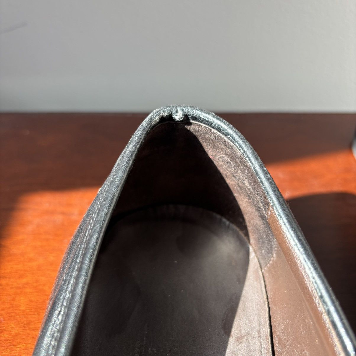 Salvatore Ferragamo $175 Salvatore Ferragamo Pasquale Loafers W/ Silver Horsebit Size US 11 / EU 44 - 11 Thumbnail