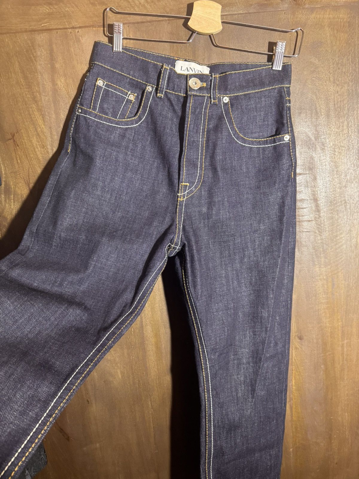 Lanvin new Lanvin bleu denim pants 27 2022 men Size US 27 - 7 Thumbnail