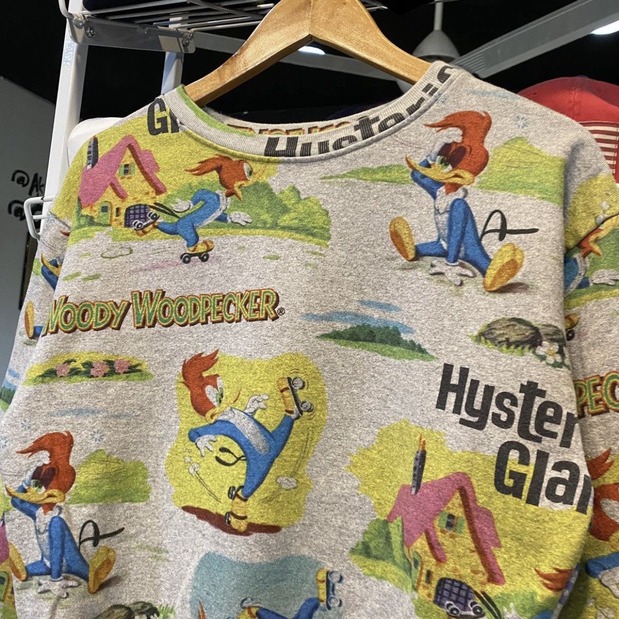Hysteric Glamour 🔥RARE🔥Hysteric Glamour X Woody Woodpecker Hoodie - Size XS Size US XS / EU 42 / 0 - 7 Thumbnail