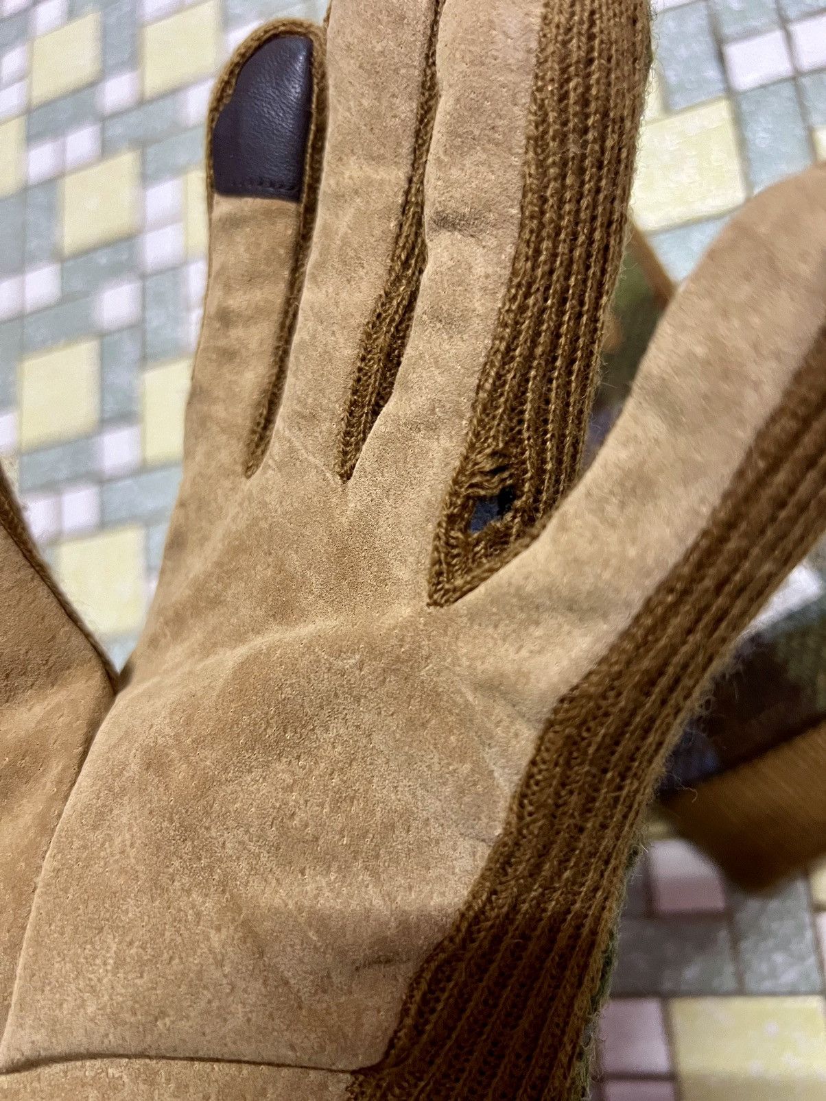 Designer × Harris Tweed Harris Tweed Gloves Size ONE SIZE - 5 Thumbnail