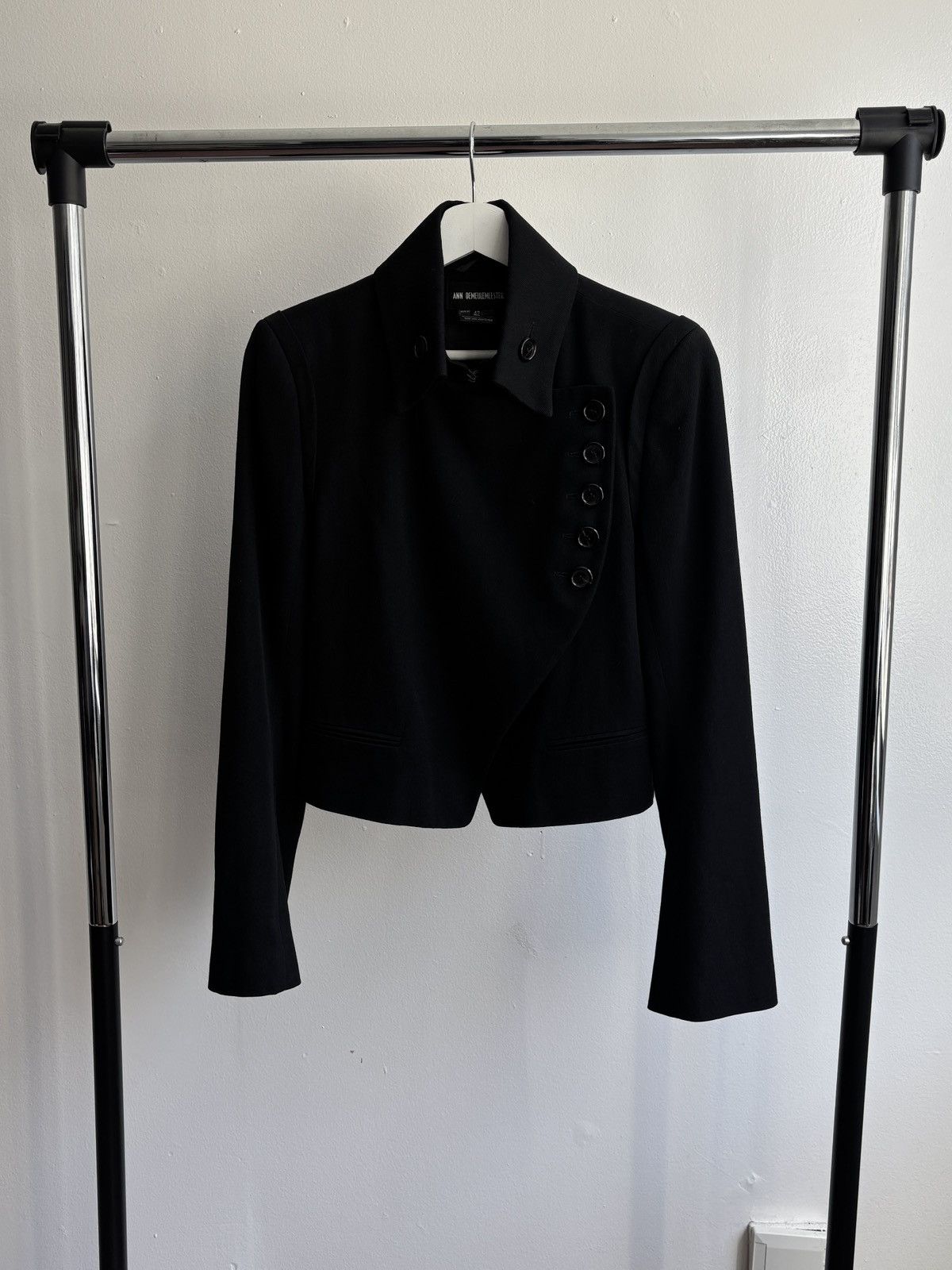 Ann Demeulemeester Ann Demeulemeester AW03 Asymmetrical Fencing Jacket Size US S / EU 44-46 / 1 - 3 Thumbnail