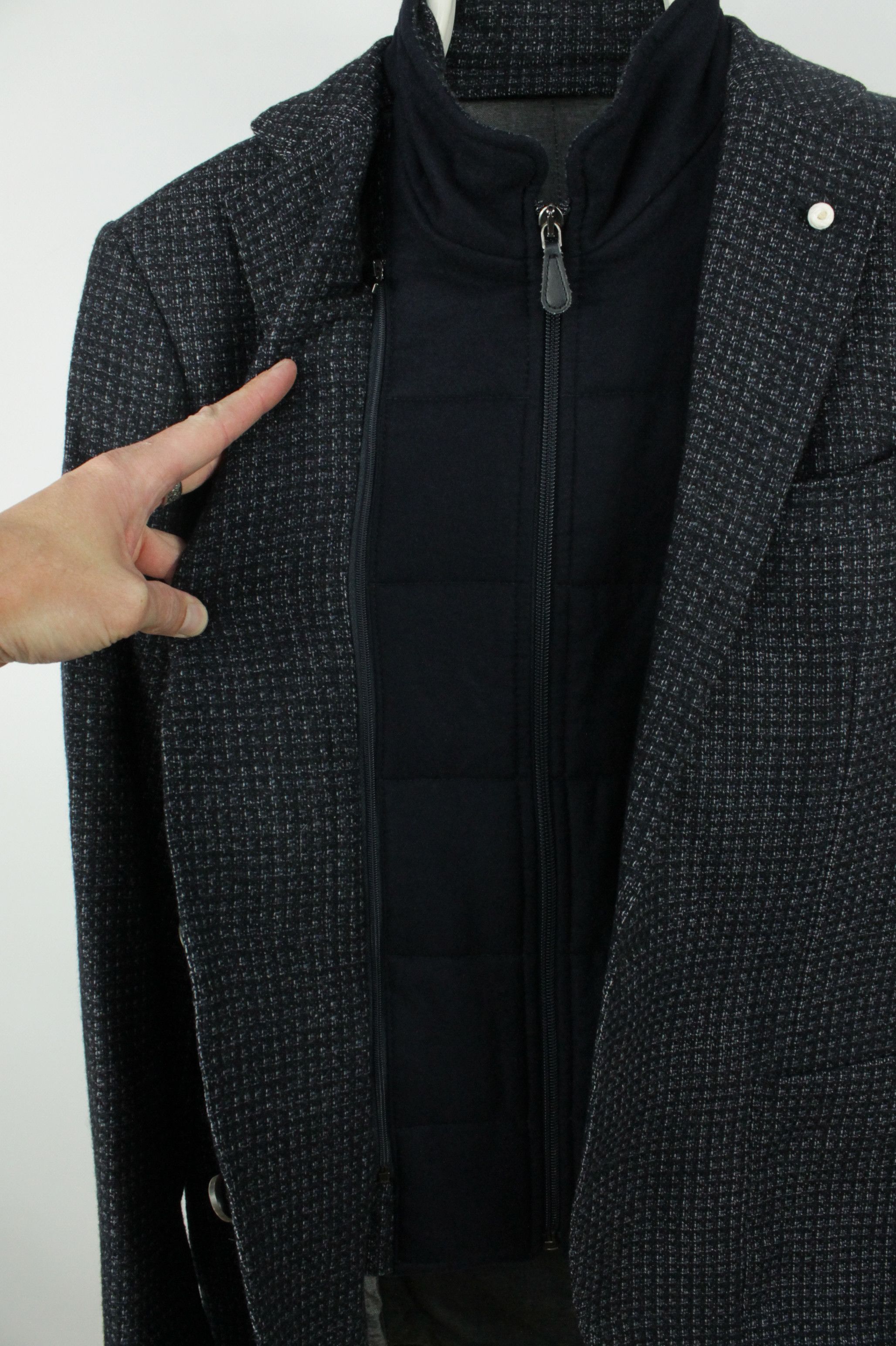 Luigi Bianchi L.B.M. 1911 Luigi Bianchi Mantova Removable Sport Coat Size US M / EU 48-50 / 2 - 9 Thumbnail