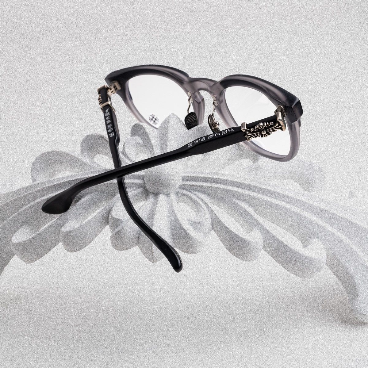 Chrome Hearts CHROME HEARTS RODSICLE MATTE BLACK MATTE GRAPHITE/ MATTE BLACK GLASSES Size ONE SIZE - 7 Thumbnail