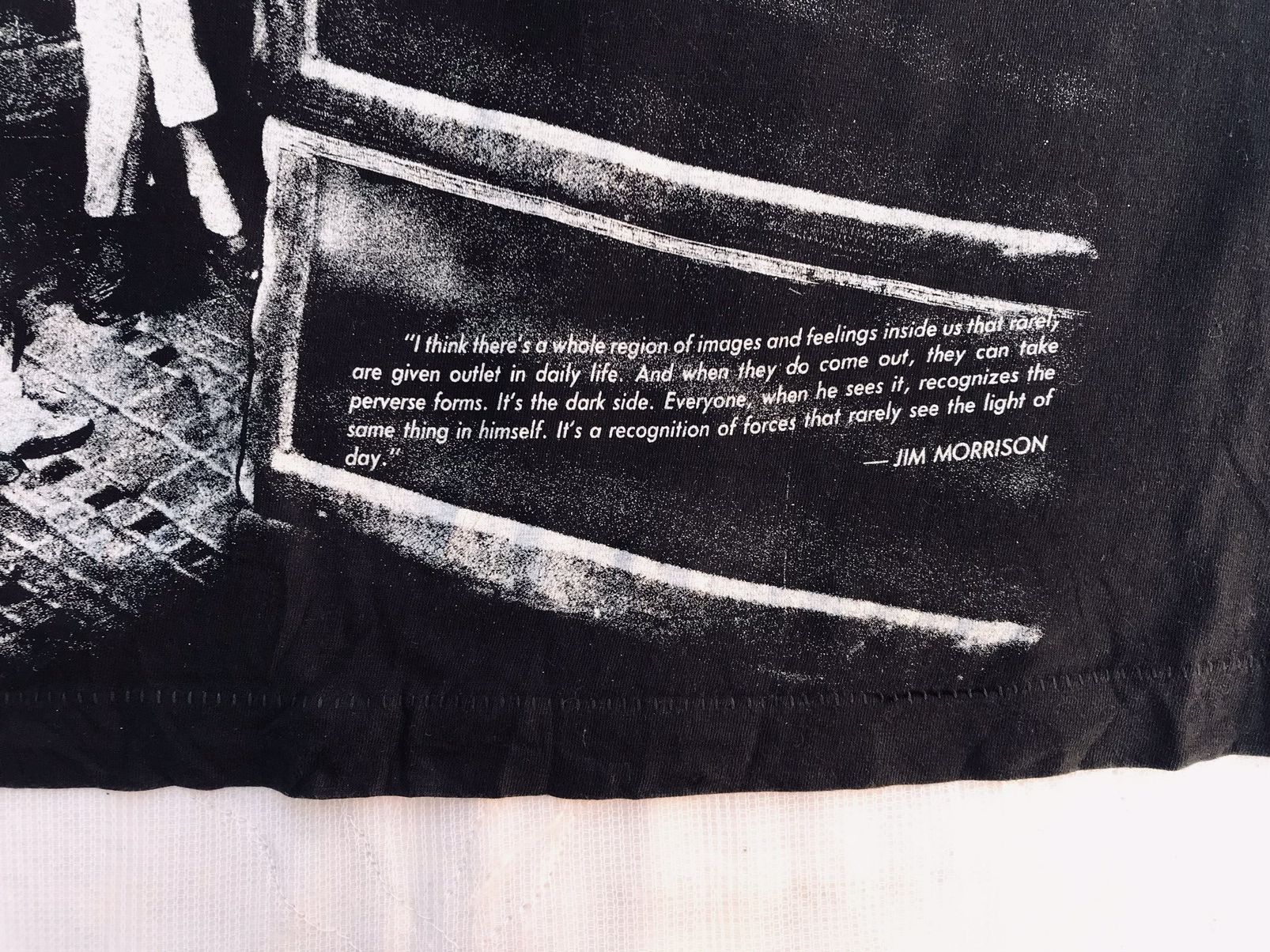 Band Tees Rare Vintage 90s Jim Morrison Hotel The Doors Empire Bootleg Size US M / EU 48-50 / 2 - 10 Thumbnail