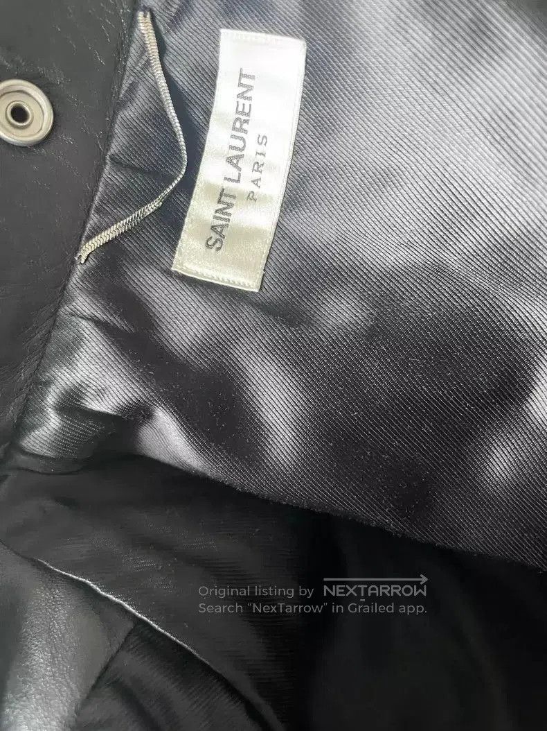 Yves Saint Laurent YSL Saint Laurent Leather Jacket. Size US M / EU 48-50 / 2 - 5 Thumbnail