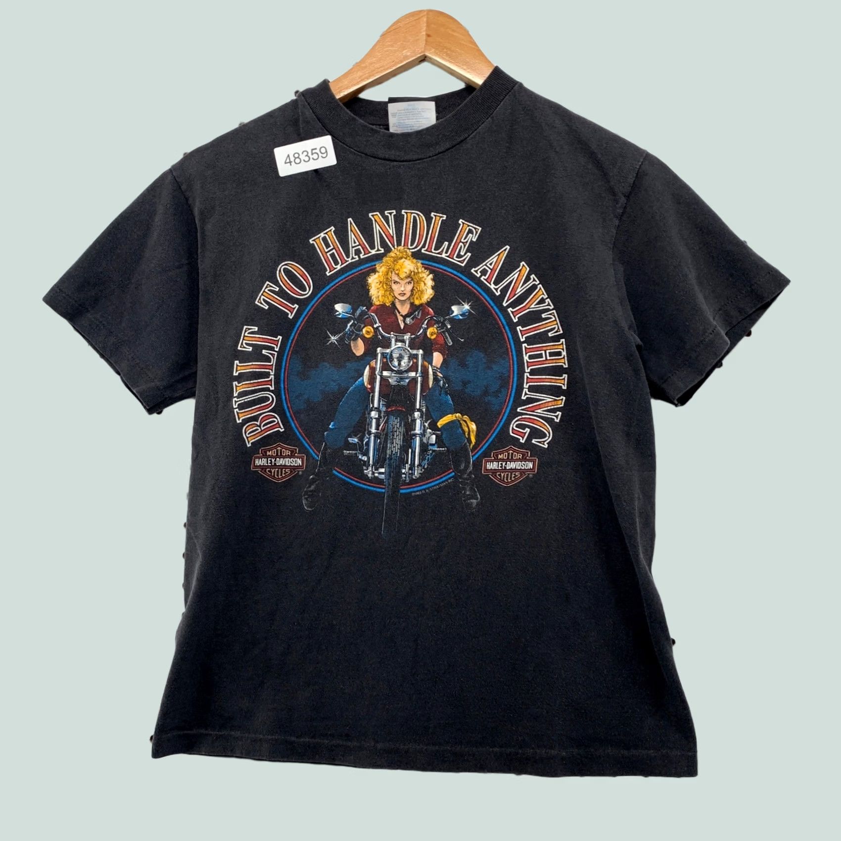 Harley Davidson VINTAGE Harley-Davidson Graphic T Shirt Women S Black 1993 Baton Rouge USA Harley-Davidson Graphic T Shirt Women S Black 1993 Baton Rouge USA Size S / US 4 / IT 40 - 1 Thumbnail