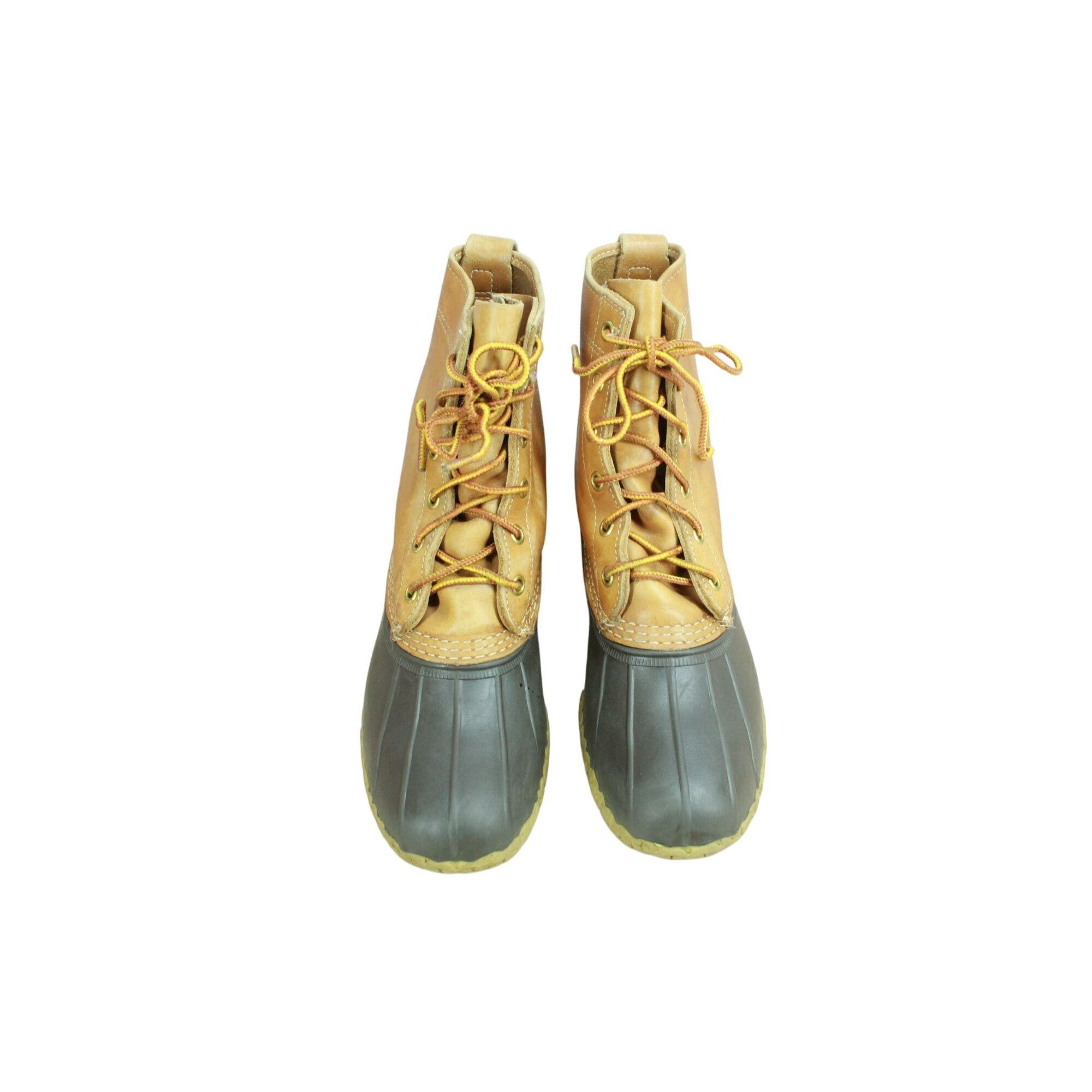 L.L. Bean LL Bean Women's Brown Lace Up Insulated Boots Size US 6 / IT 36 - 5 Thumbnail