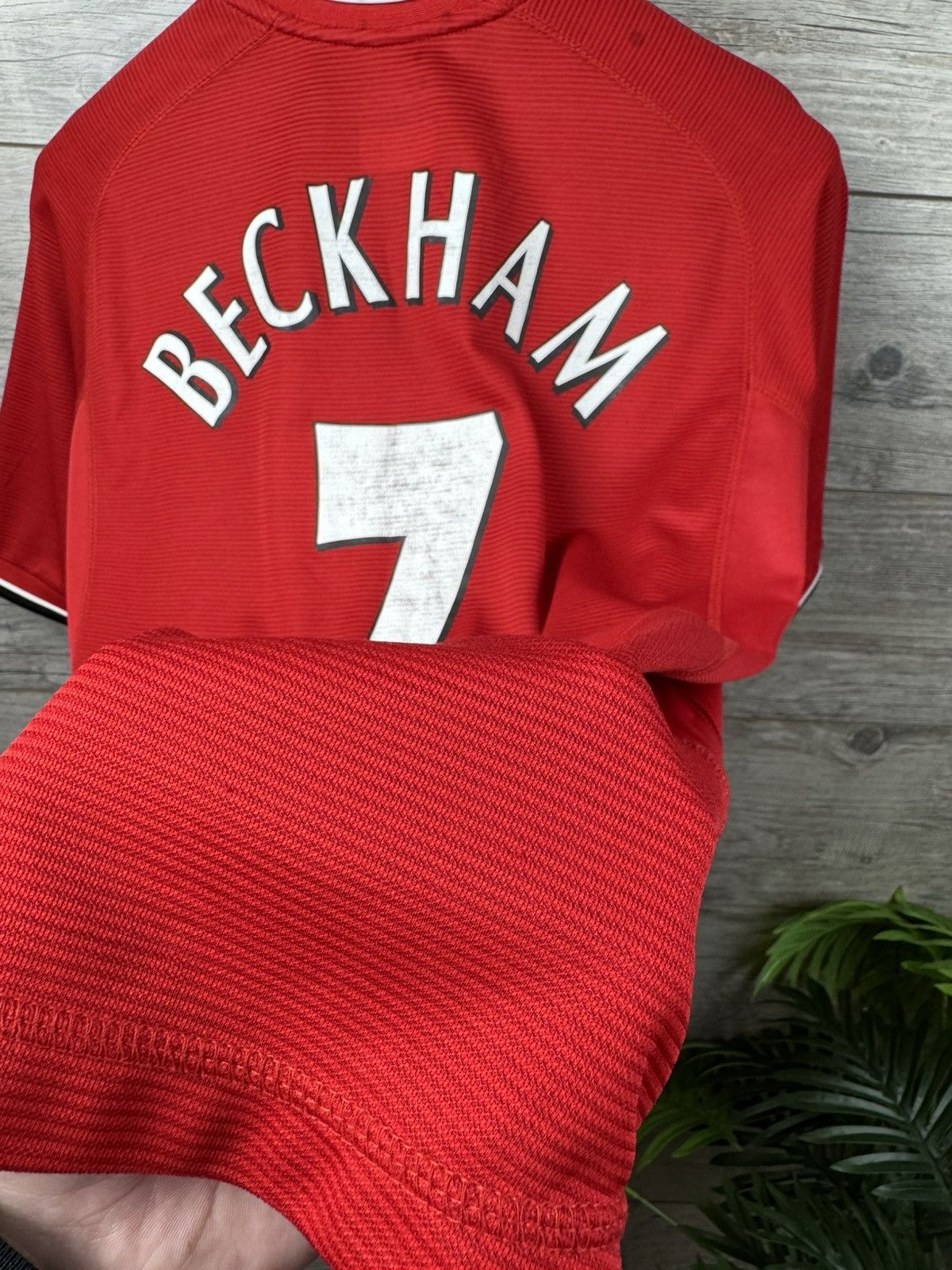 Umbro 2000 / 2002 Manchester United - Beckham #7 Umbro Archive Size US M / EU 48-50 / 2 - 18 Thumbnail