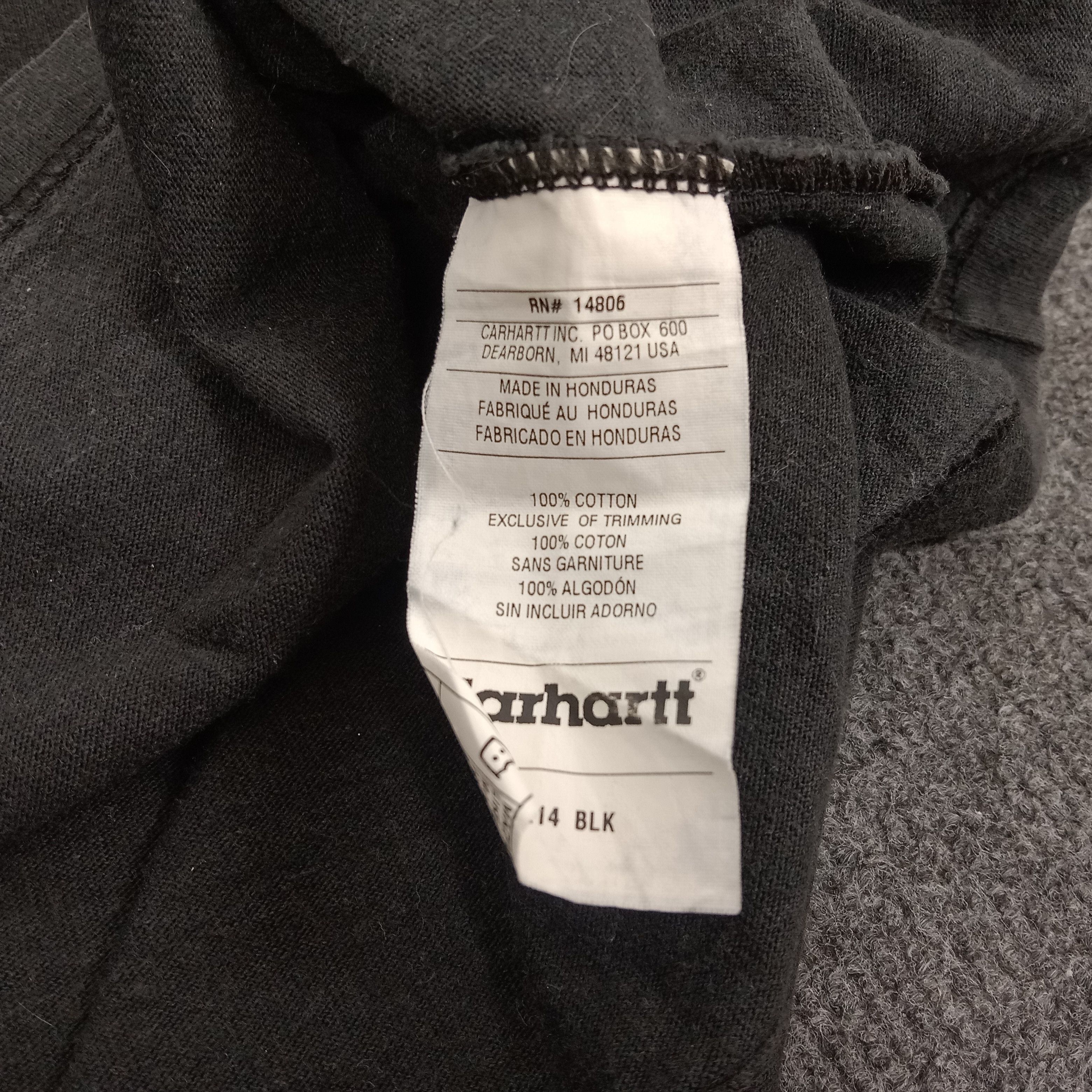 Carhartt × Vintage Carhartt American Style Long Sleeve Tshir Size US XL / EU 56 / 4 - 10 Thumbnail