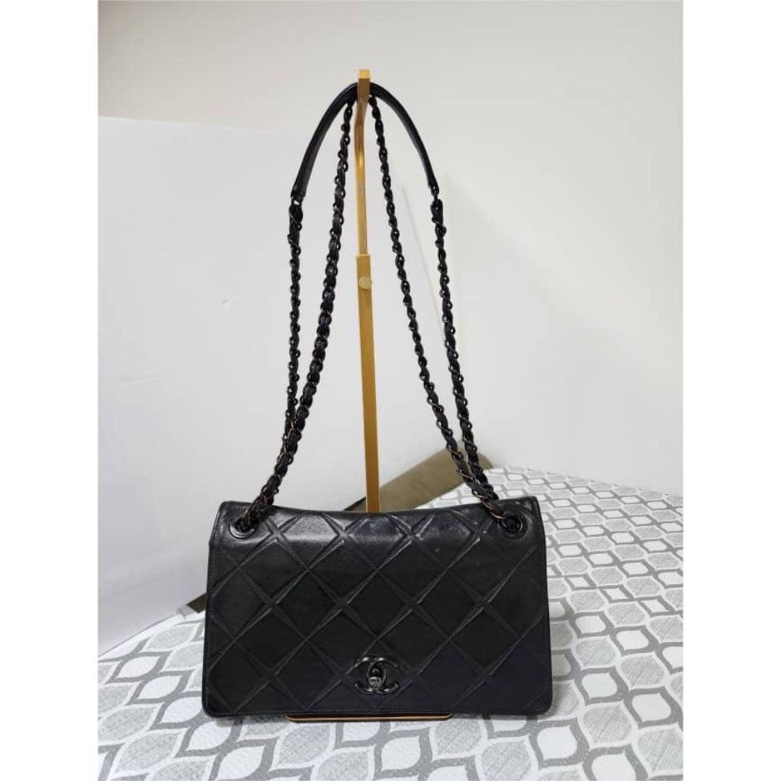 Chanel Auth CHANEL Quilted Lambskin Leather Orient Express Flap Bag Size ONE SIZE - 7 Thumbnail
