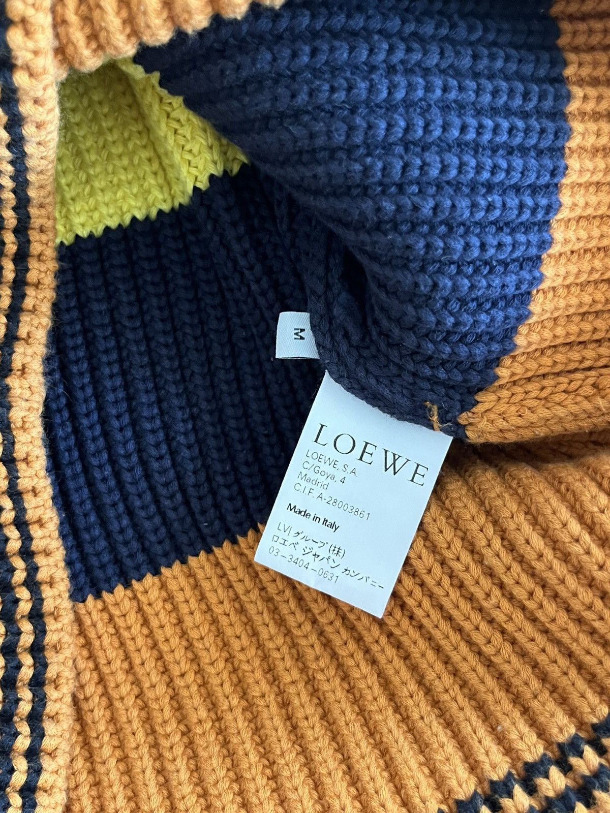 Loewe *RARE* SS15 Multi Colour Stripe Knit Size US M / EU 48-50 / 2 - 4 Thumbnail
