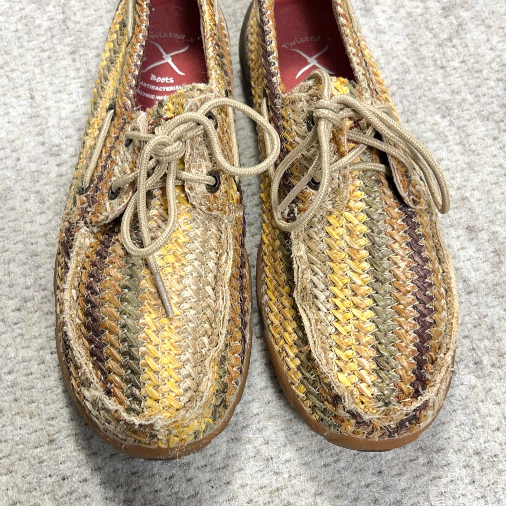 Twisted X Twisted X Women's Loafers Slip On Driving Moccasins Moc Toe WDM0084 8M Brown Casual Slip-On Shoes Size US 8 / IT 38 - 3 Thumbnail