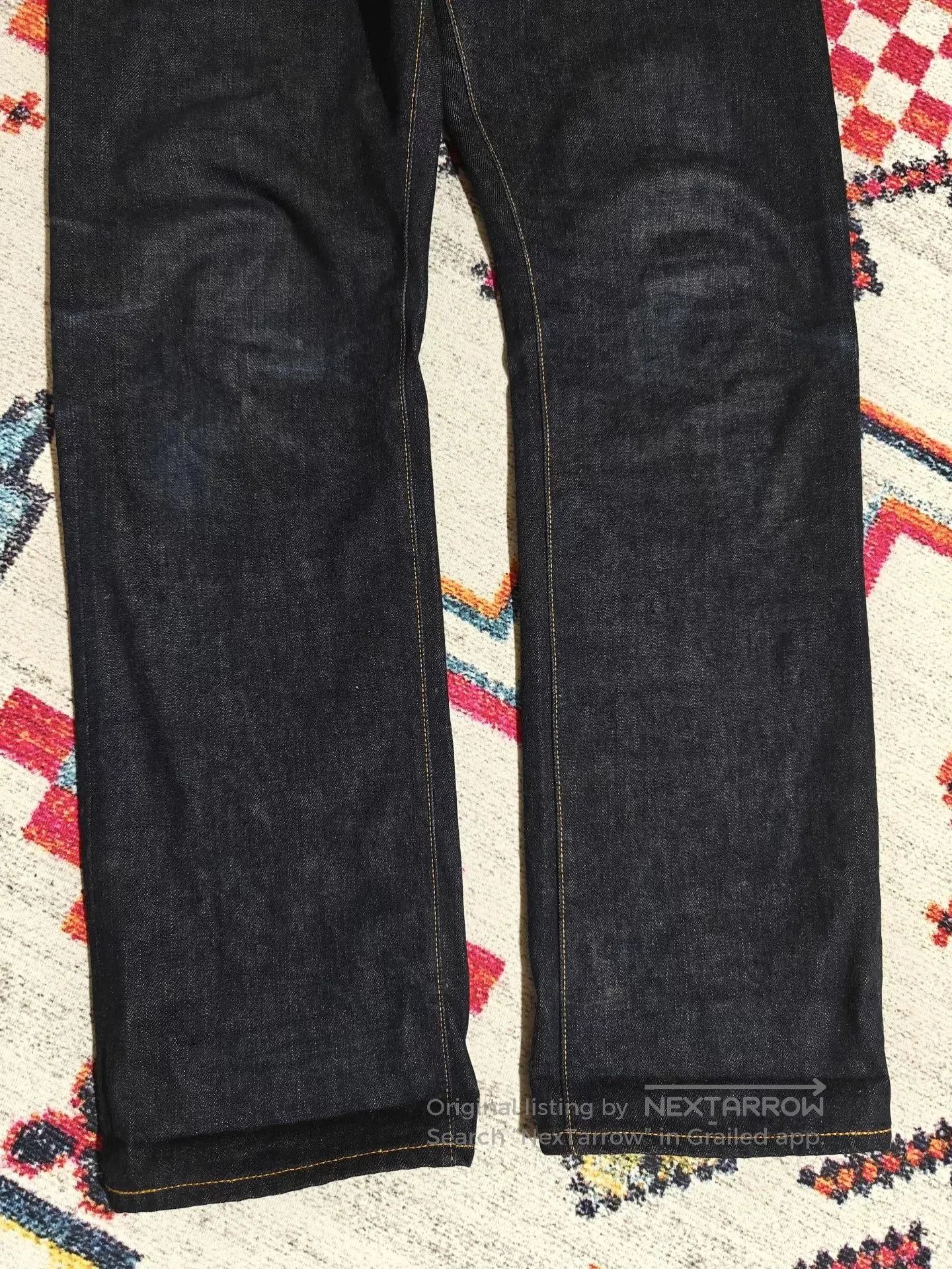Vintage Made in Japan Skull Jeans S507xx Raw Denim. Size US 34 / EU 50 - 4 Thumbnail