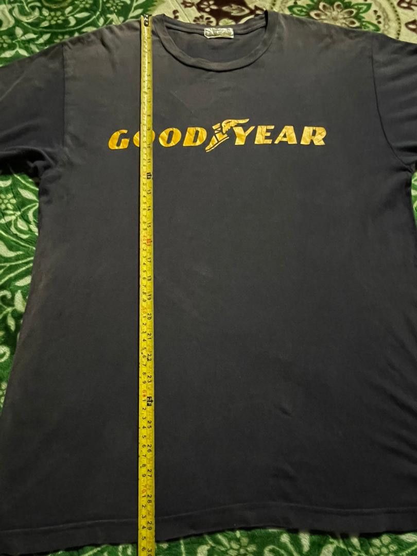 Vintage Japanese Brand K6-08 Vintage GOODYEAR tyre tee Distressed Size US L / EU 52-54 / 3 - 2 Thumbnail