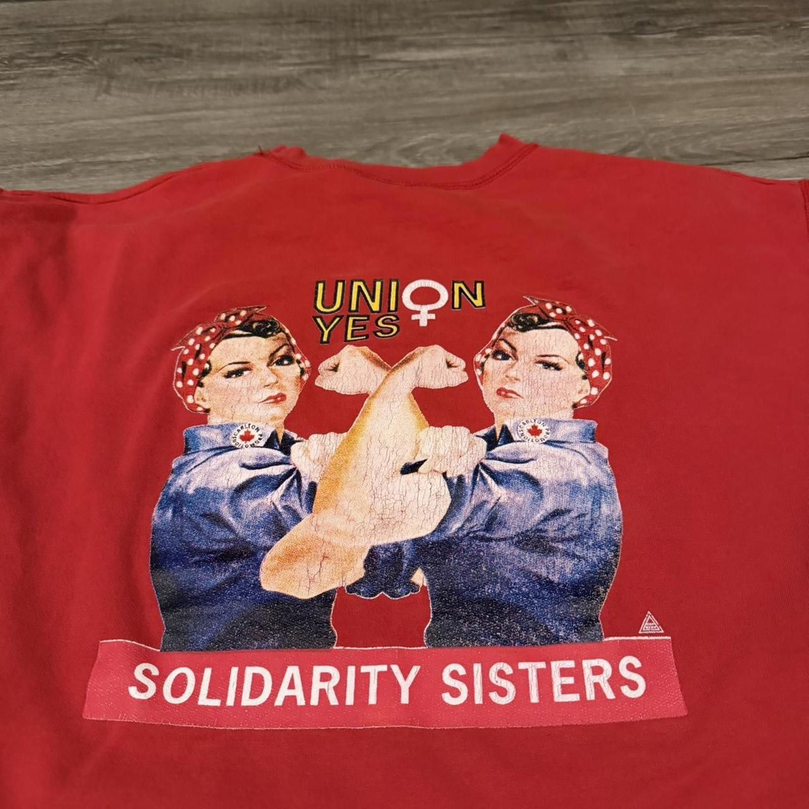 Other Vintage Rosie the riveter solidarity sisters sweatshirt S Size S / US 4 / IT 40 - 1 Thumbnail