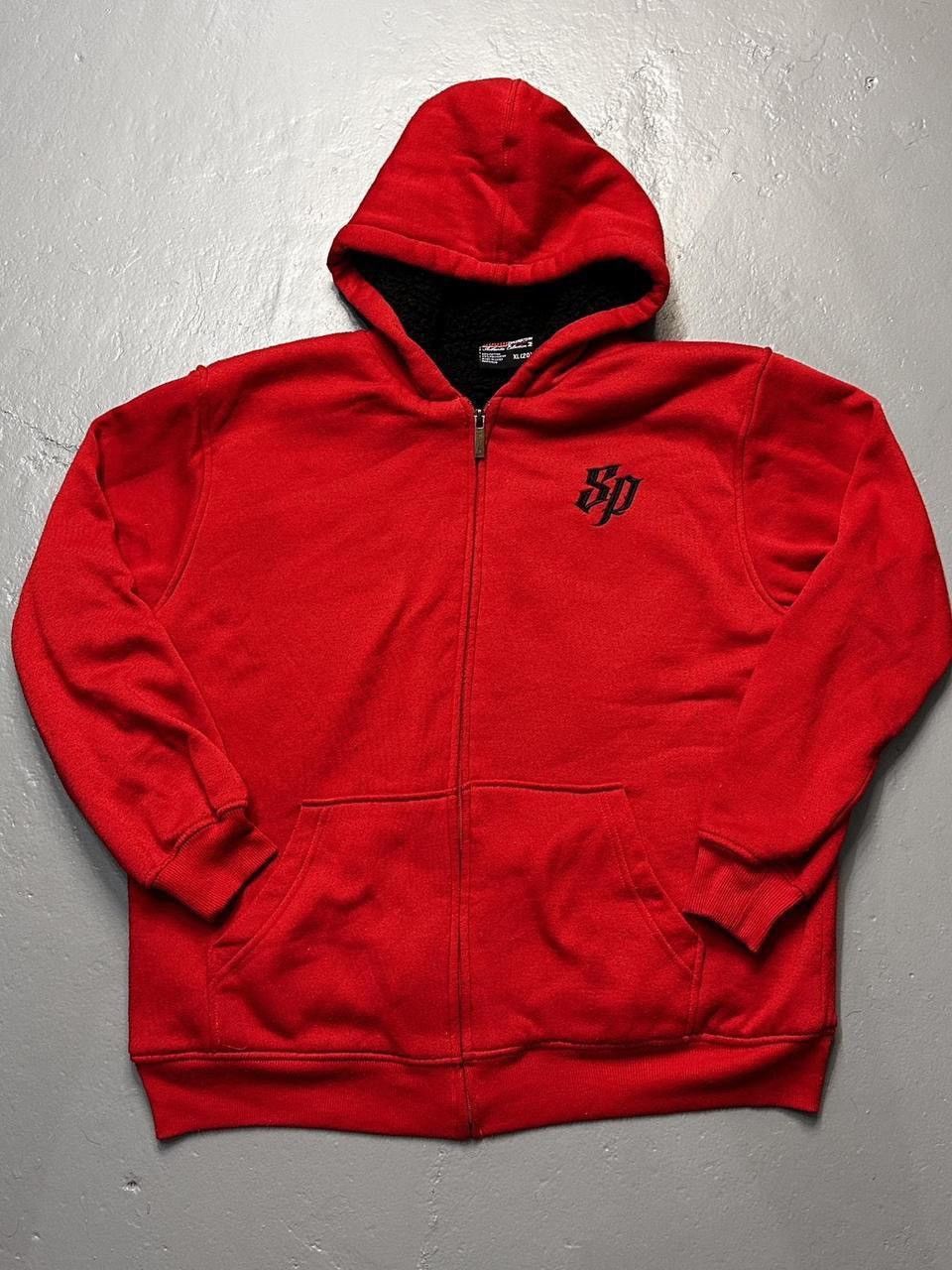 Southpole Y2K Southpole sherpa lined red zip up Size US L / EU 52-54 / 3 - 1 Thumbnail