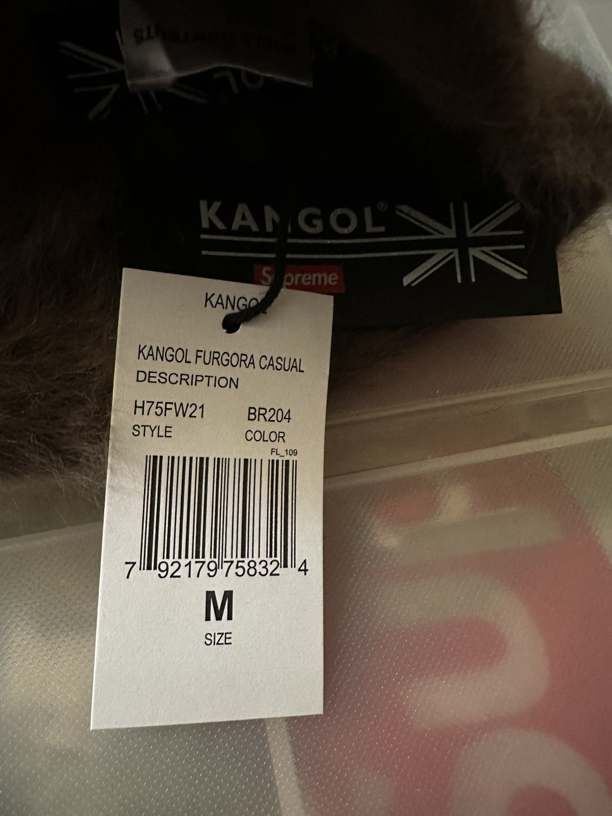Kangol × Supreme Supreme®/Kangol® Furgora Casual Hat - Brown, Medium Size ONE SIZE - 7 Thumbnail