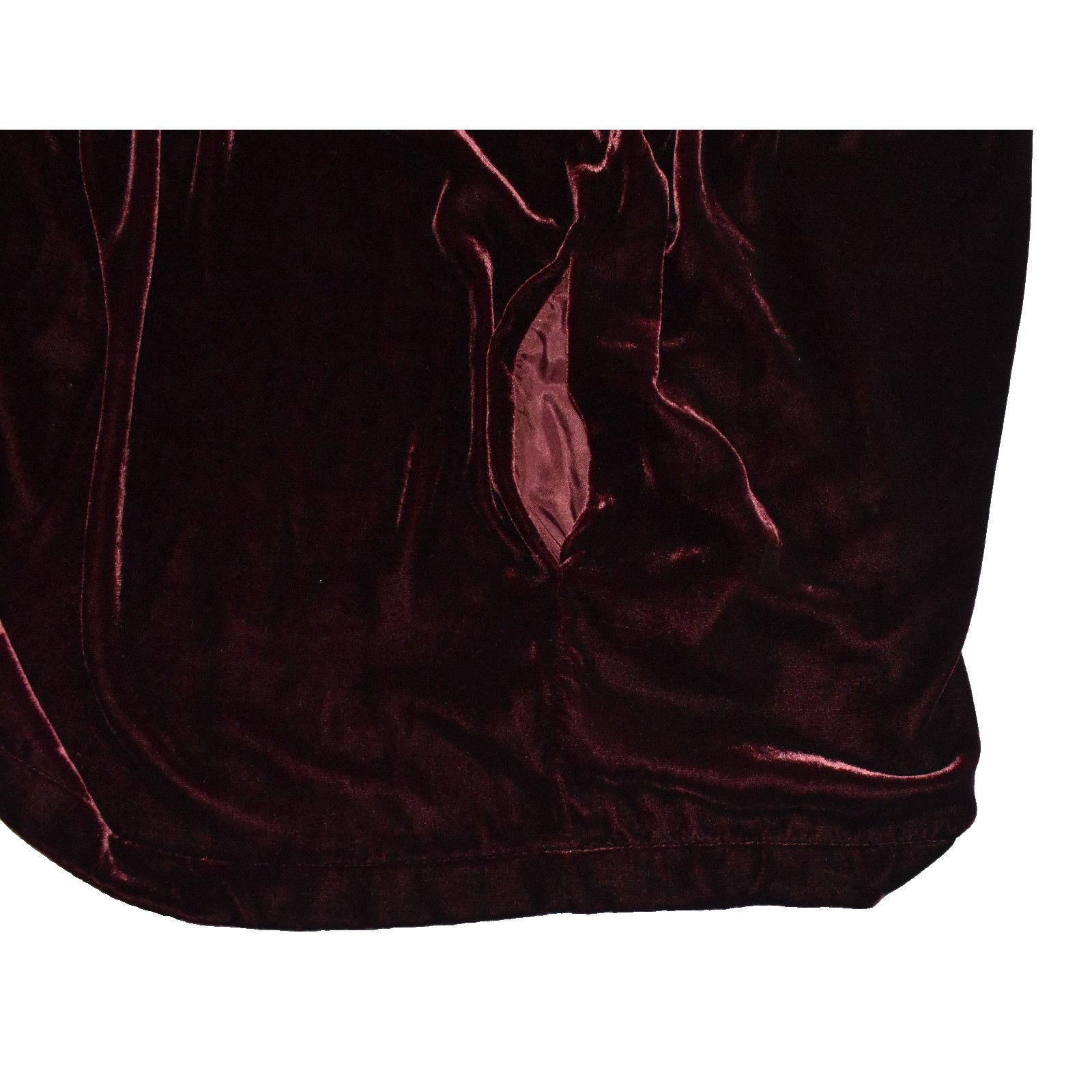 Eileen Fisher EILEEN FISHER Velvet Bateau Neck Hi Low Hem Tunic Size XL Size XL / US 12-14 / IT 48-50 - 6 Thumbnail