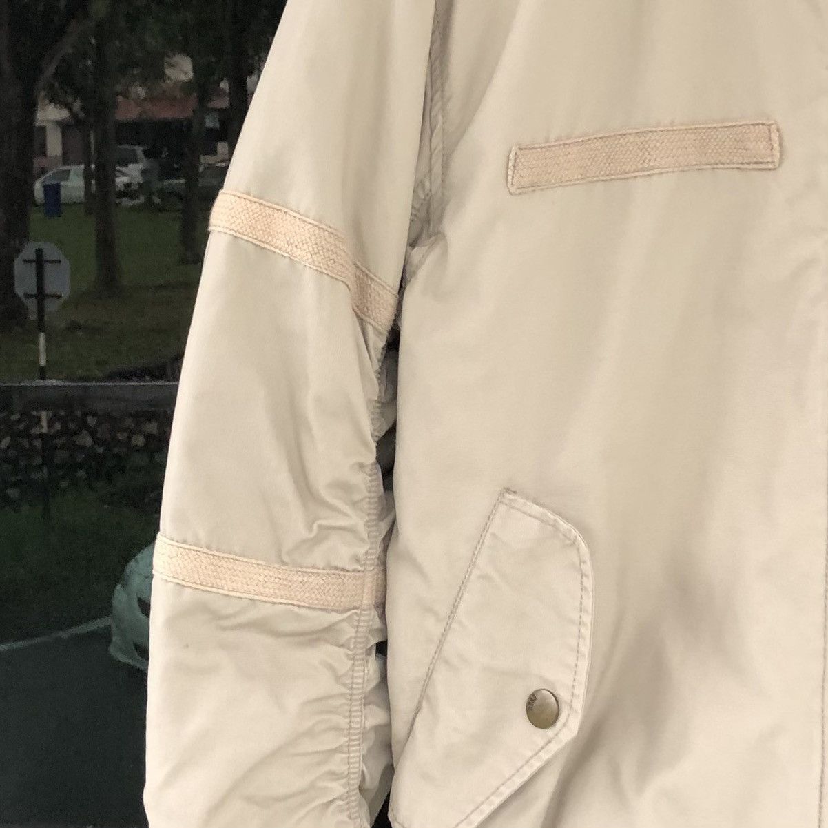 Japanese Brand Divided by H&M Bomber Cargo Men's Jacket Utility Rouched Size US M / EU 48-50 / 2 - 9 Thumbnail