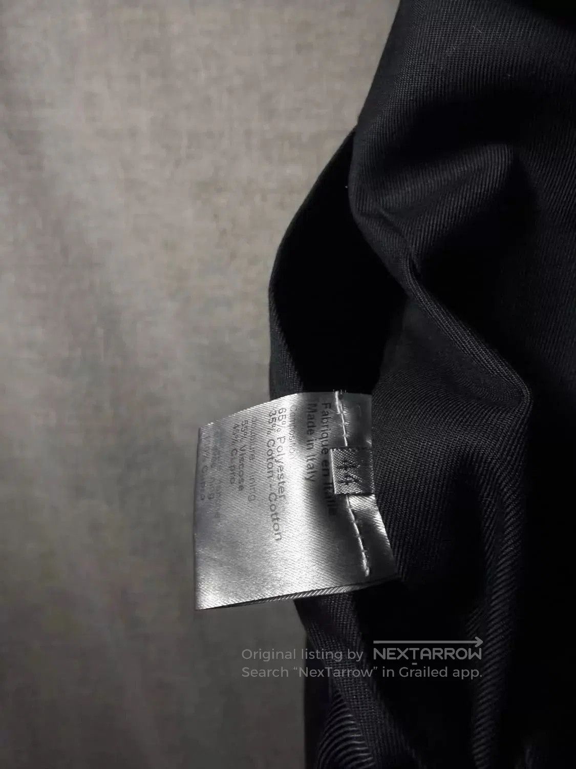 Dior Black Double-Breasted Trench Coat Size S. Size US S / EU 44-46 / 1 - 8 Thumbnail