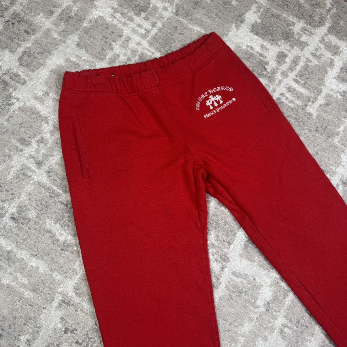 Chrome Hearts Sailin king taco triple cross embroidered sweatpants Size US 36 / EU 52 - 3 Thumbnail