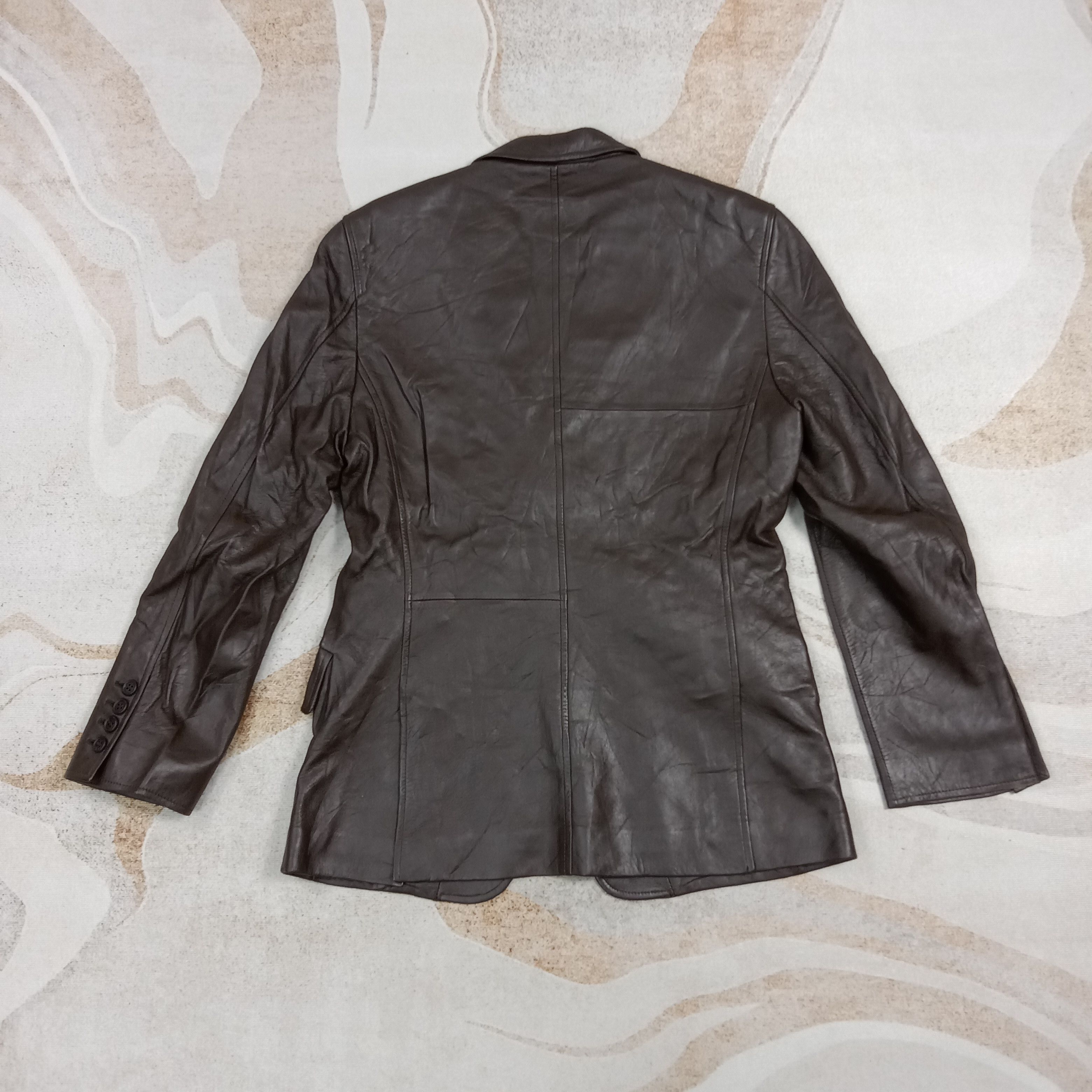 Paul Smith Paul Smith London Leather Coat Jacket C275N12 Size US S / EU 44-46 / 1 - 5 Thumbnail