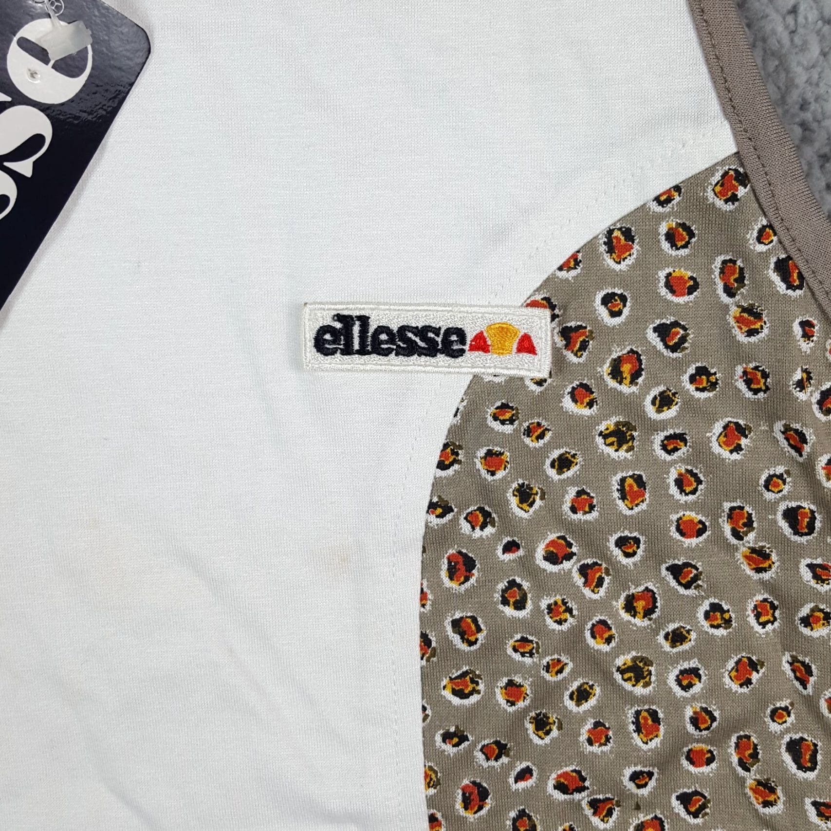 Ellesse VINTAGE ellesse Leopard Print Tank Shirt Women’s Size 12 Athletic Gym Top Knitted 90s Golf Tennis Casual Womens Size XL / US 12-14 / IT 48-50 - 3 Thumbnail