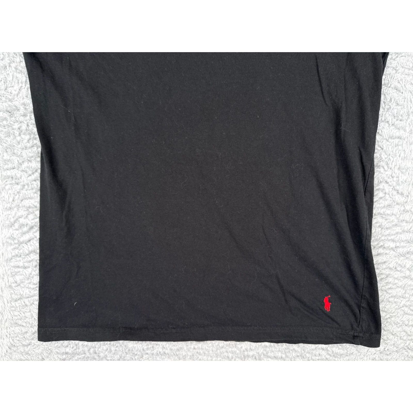 Ralph Lauren VINTAGE Ralph Lauren Shirt Adult Large Black Short Sleeve 100% Cotton Slim Fit Logo Embroidered Men L Black 90s/Classic Designer Sports Size US L / EU 52-54 / 3 - 5 Thumbnail