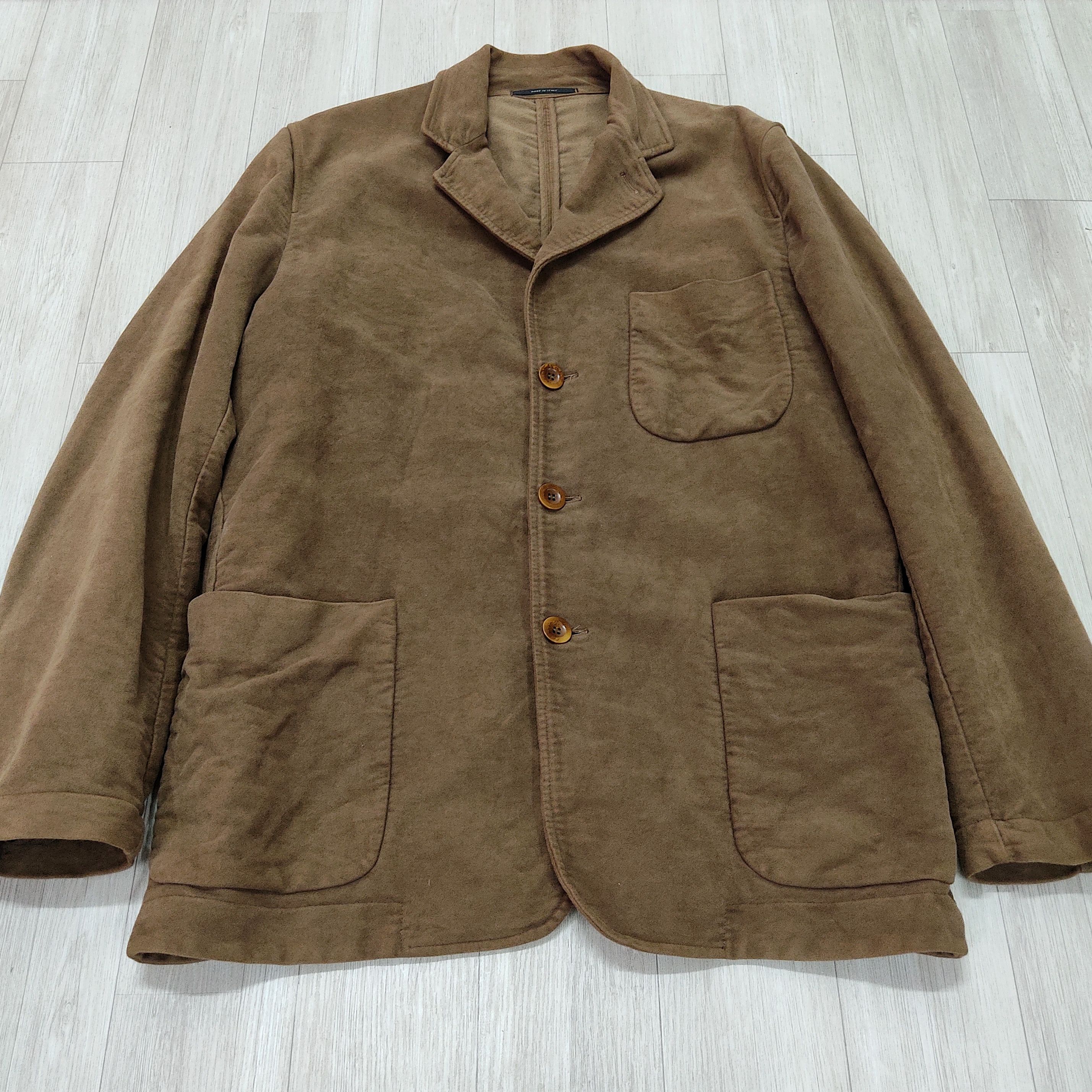 C.P. Company C.P. Company SS03 Archive Moleskin Cotton Blazer Jacket Size US XL / EU 56 / 4 - 4 Thumbnail