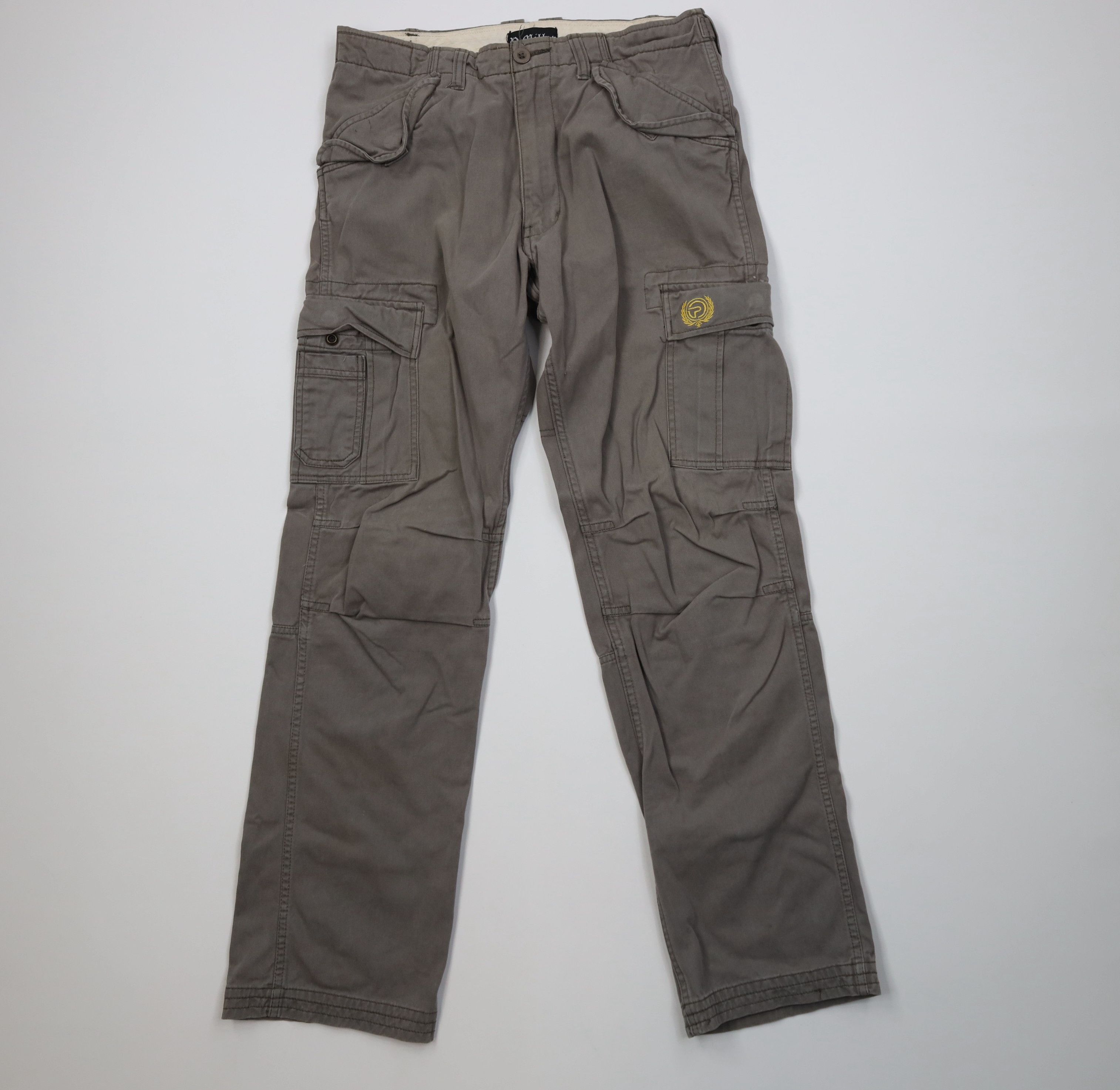 Vintage Vintage Y2K P Miller Relaxed Fit Cargo Pants Gray Cotton Size US 30 / EU 46 - 1 Thumbnail