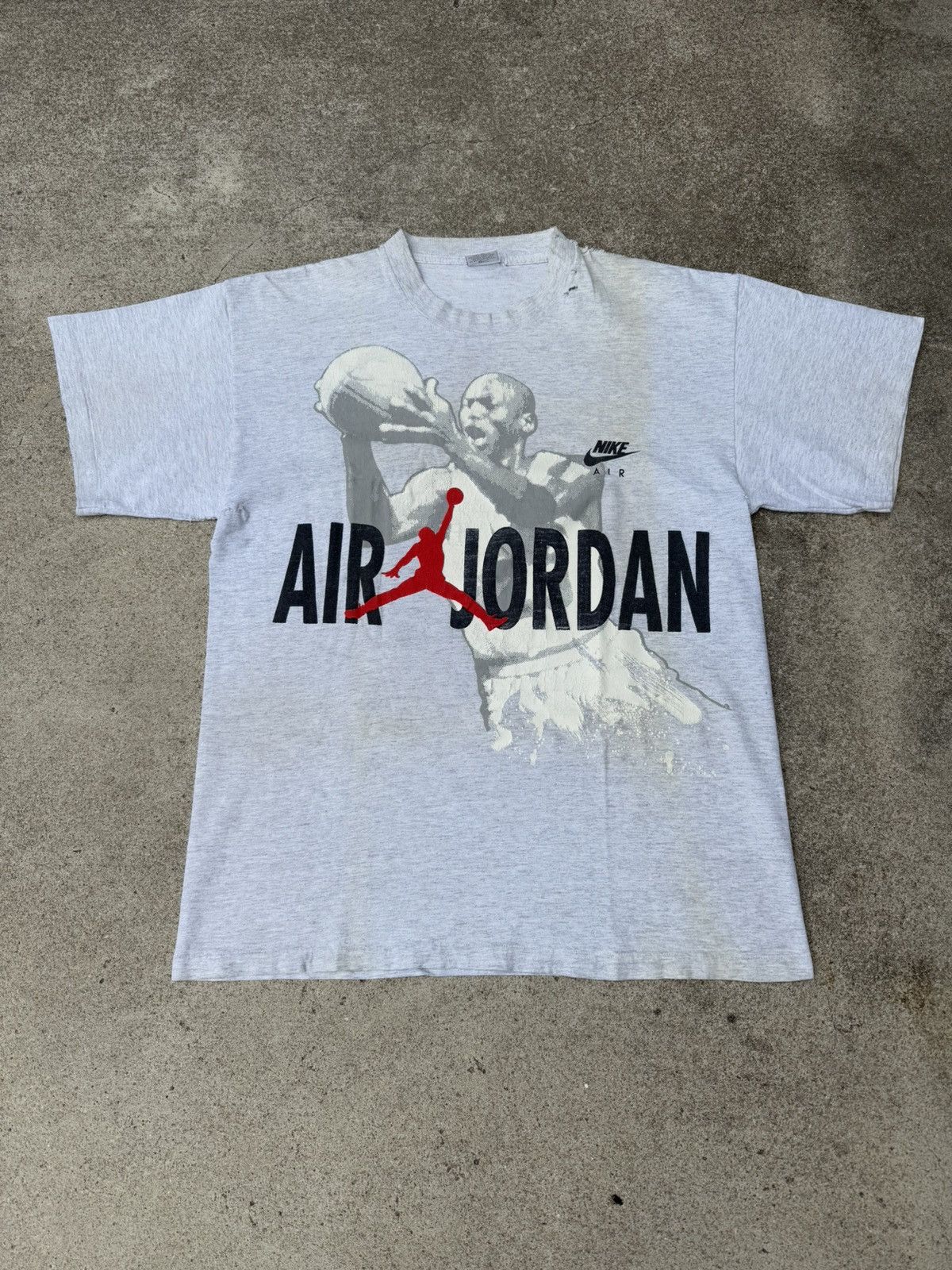 Nike × Vintage Vtg 90’s Jordan Nike Hare Bugs Bunny Graphic T-shirt Men’s L Size US L / EU 52-54 / 3 - 1 Thumbnail