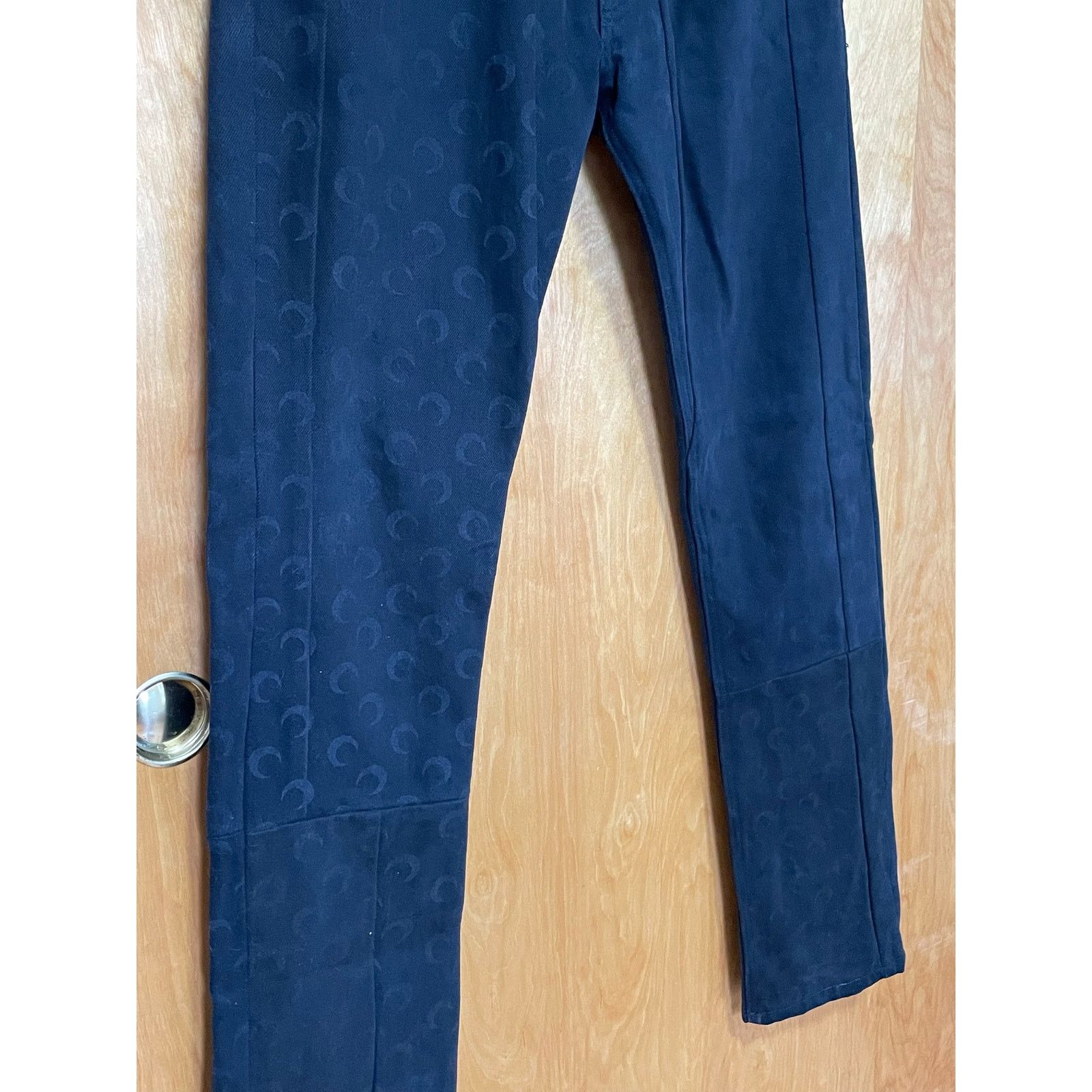 Marine Serre Marine Serre x DSM Monochromarket Black Moon Jeans Size L Size US 33 - 8 Thumbnail