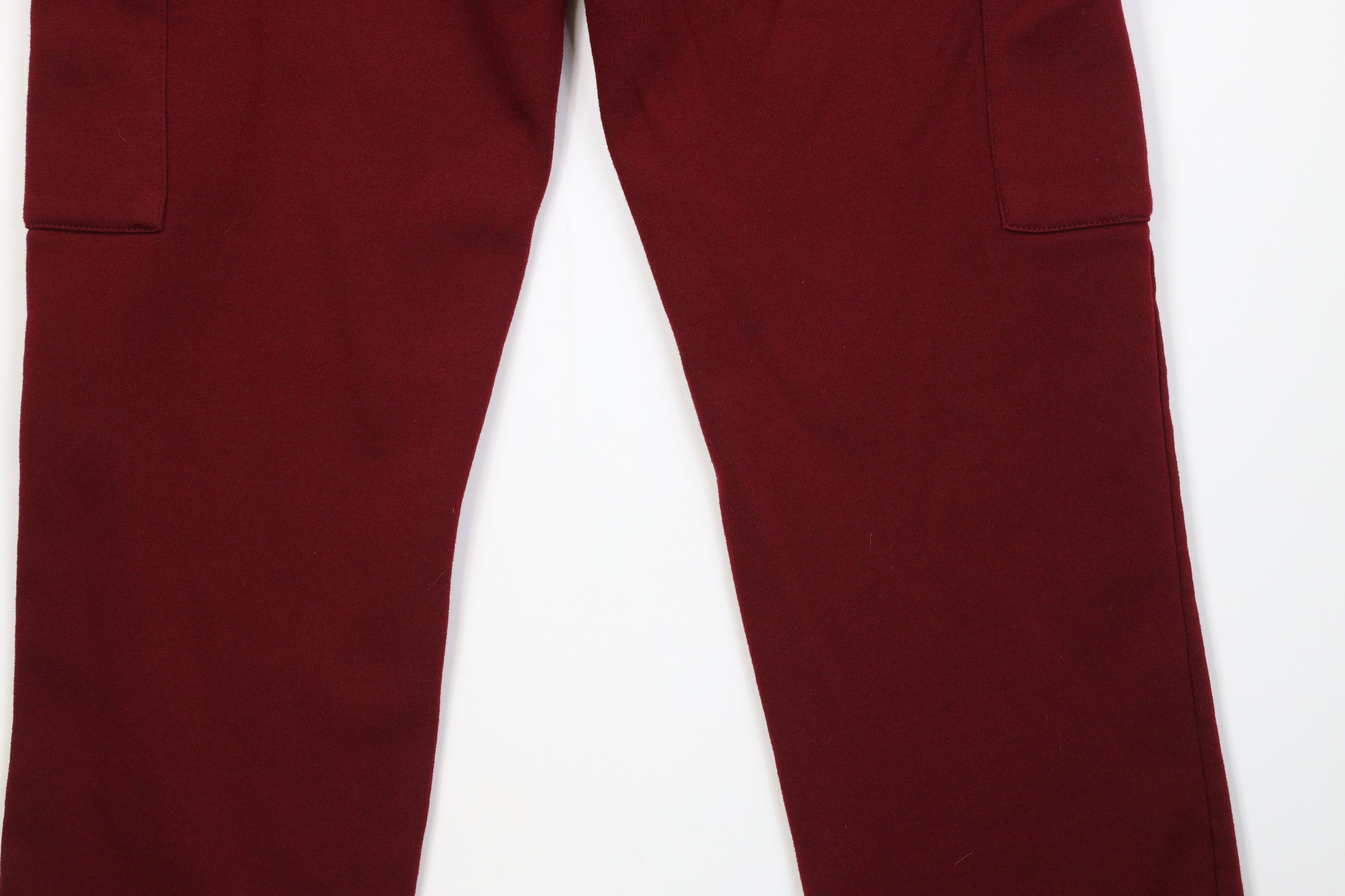 Vintage Vintage 90s Streetwear Wide Leg Cargo Sweatpants Pants Red Size US 34 / EU 50 - 13 Thumbnail