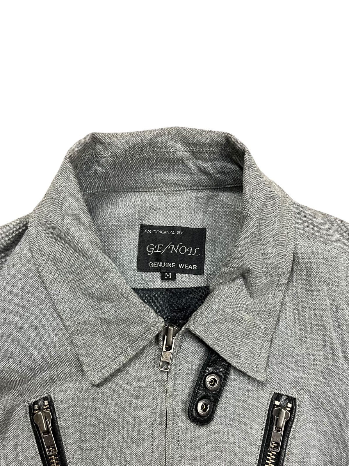 If Six Was Nine 2000s Genoil - Cyber Rider Jacket Size US M / EU 48-50 / 2 - 12 Thumbnail
