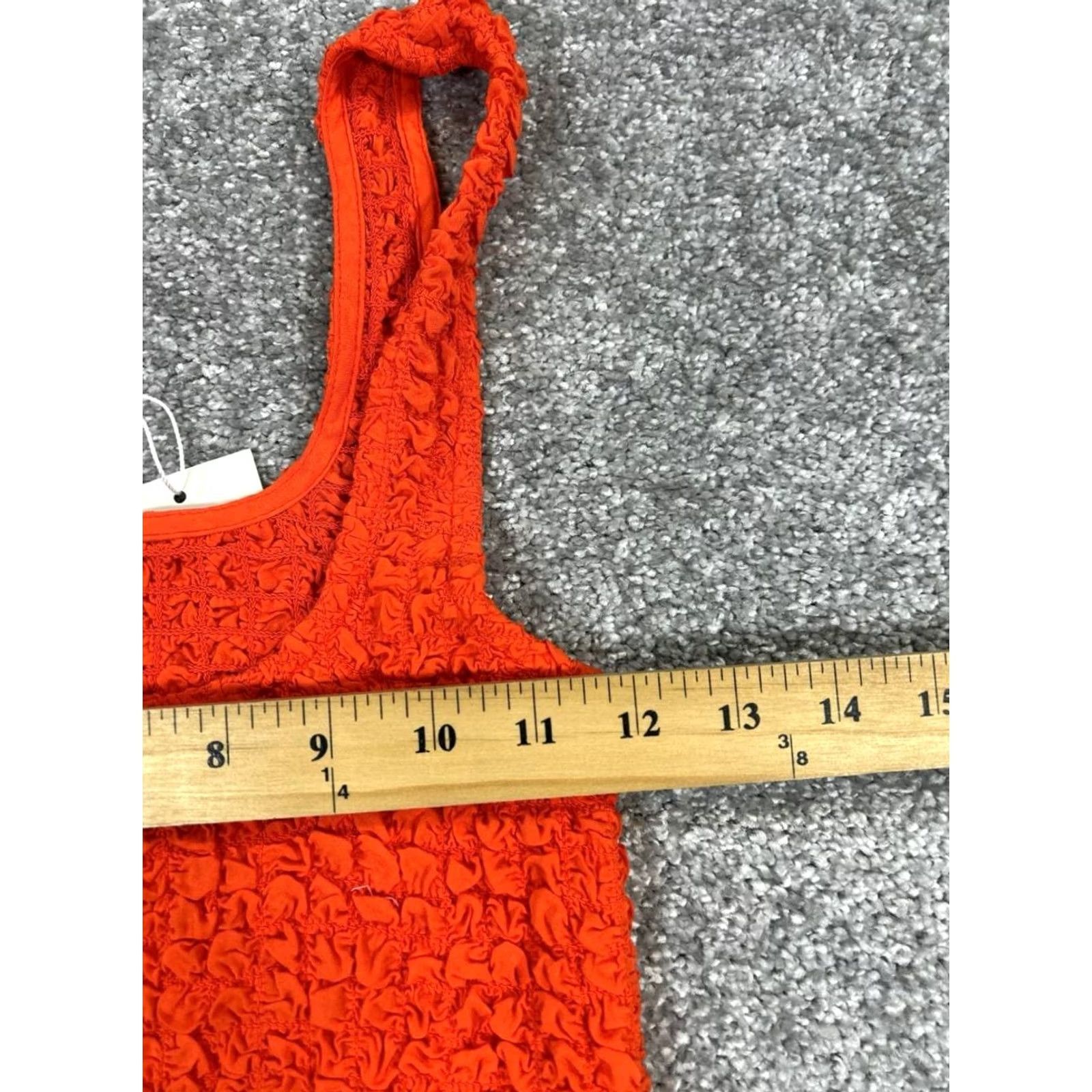 Rails Rails Dress XS Orange Knit Bodycon New Womens Size XS / US 0-2 / IT 36-38 - 7 Thumbnail