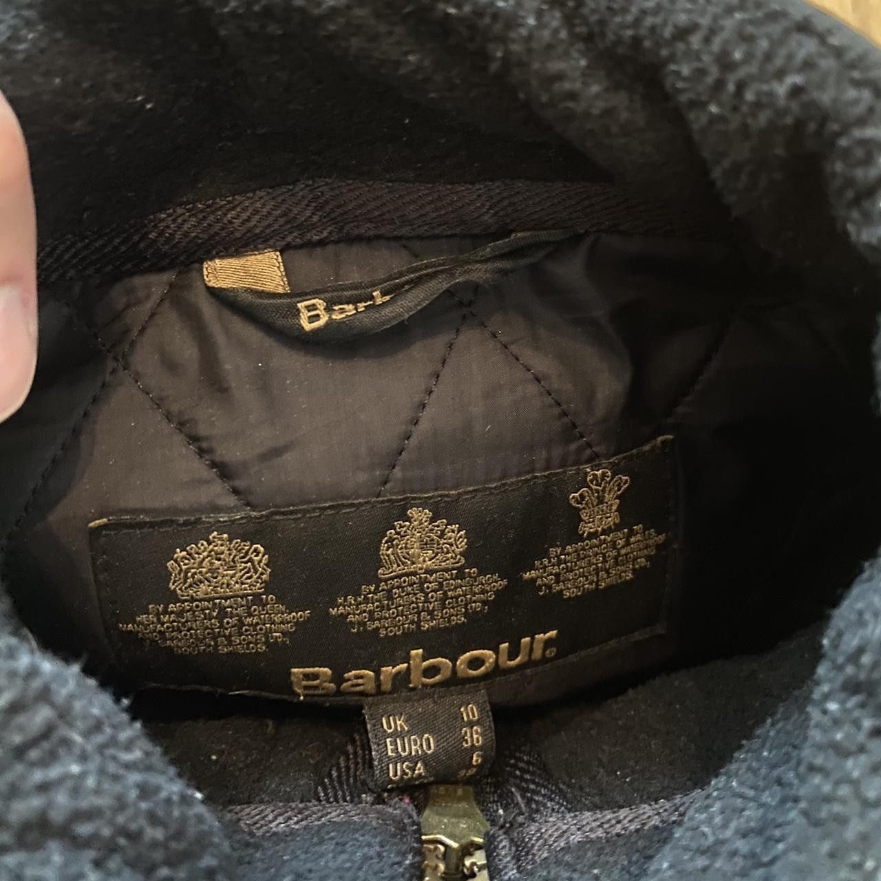 Barbour Navy Barbour quilted jacket with a quilted pattern Size US M / EU 48-50 / 2 - 6 Thumbnail