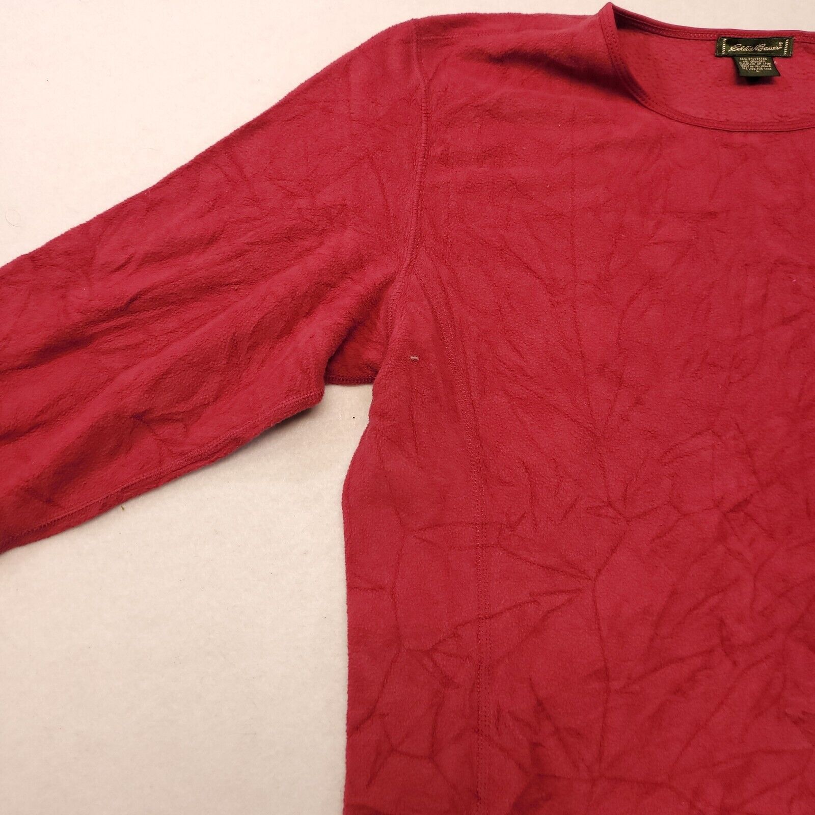 Eddie Bauer Eddie Bauer Casual Long Sleeve Sweatshirt Womens Size L Red Size L / US 10 / IT 46 - 4 Thumbnail