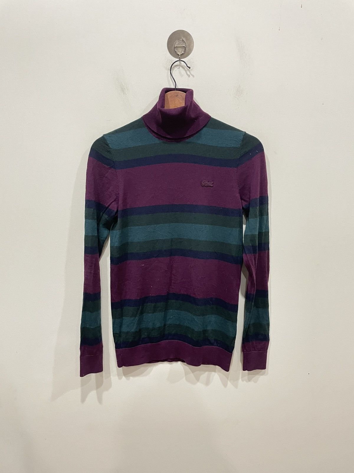 Lacoste Lacoste Turtleneck Sweatshirt Size XS / US 0-2 / IT 36-38 - 1 Thumbnail