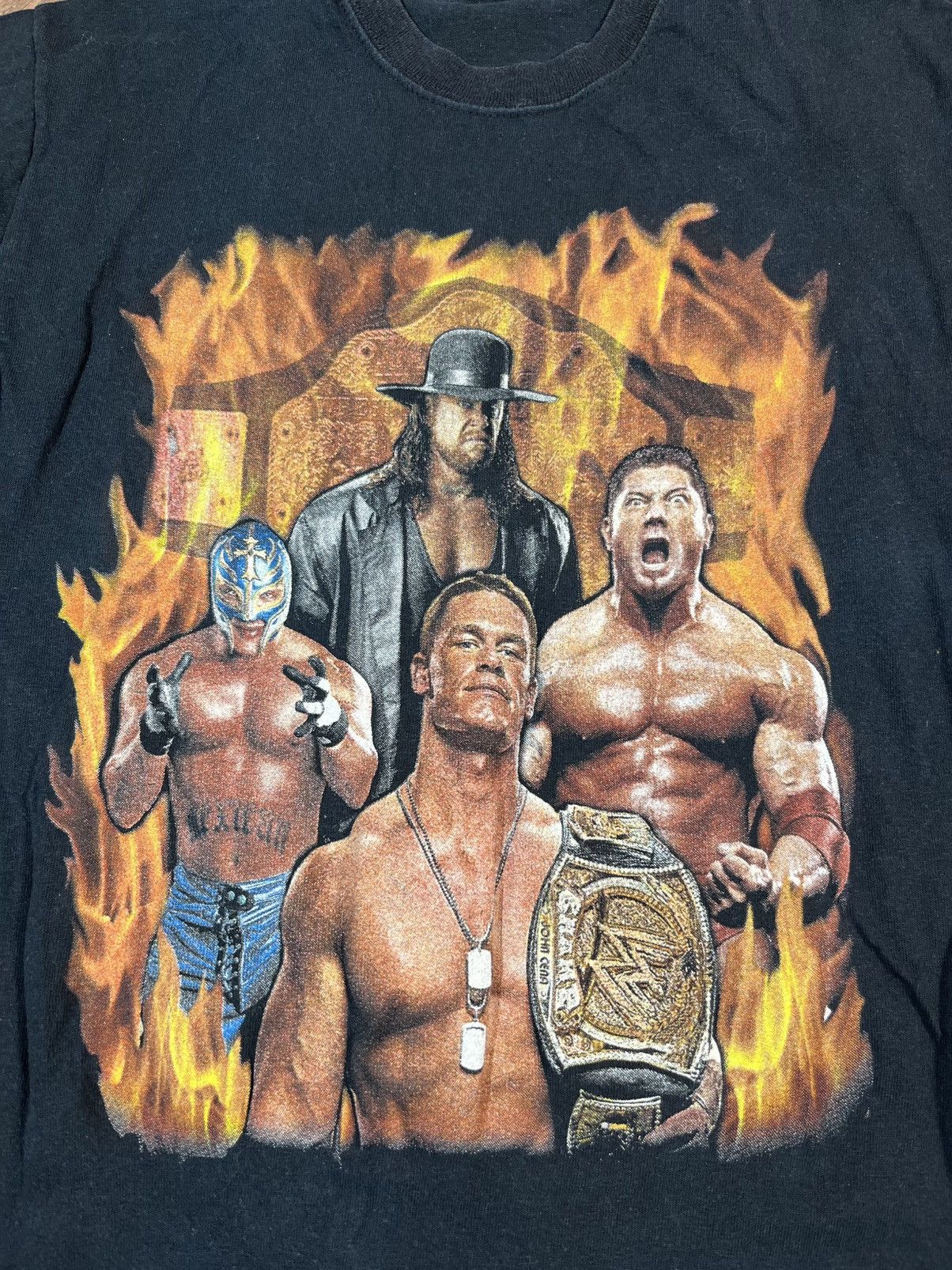 Other Vintage WWE T Shirt 90s Size M / US 6-8 / IT 42-44 - 2 Thumbnail