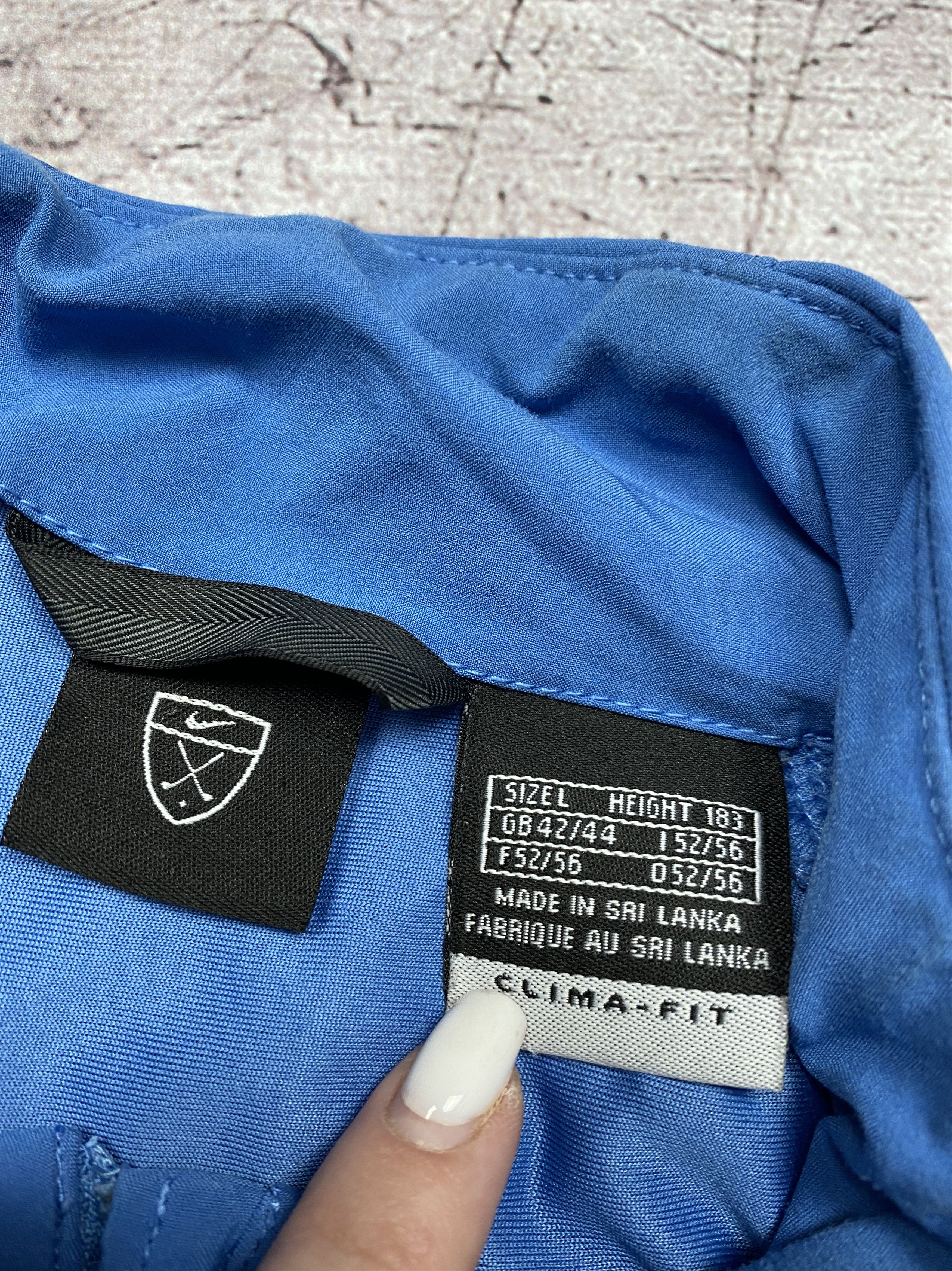 Nike × Vintage Nike Vintage Mens Clima Fit Anorak Jacket Size US L / EU 52-54 / 3 - 7 Thumbnail