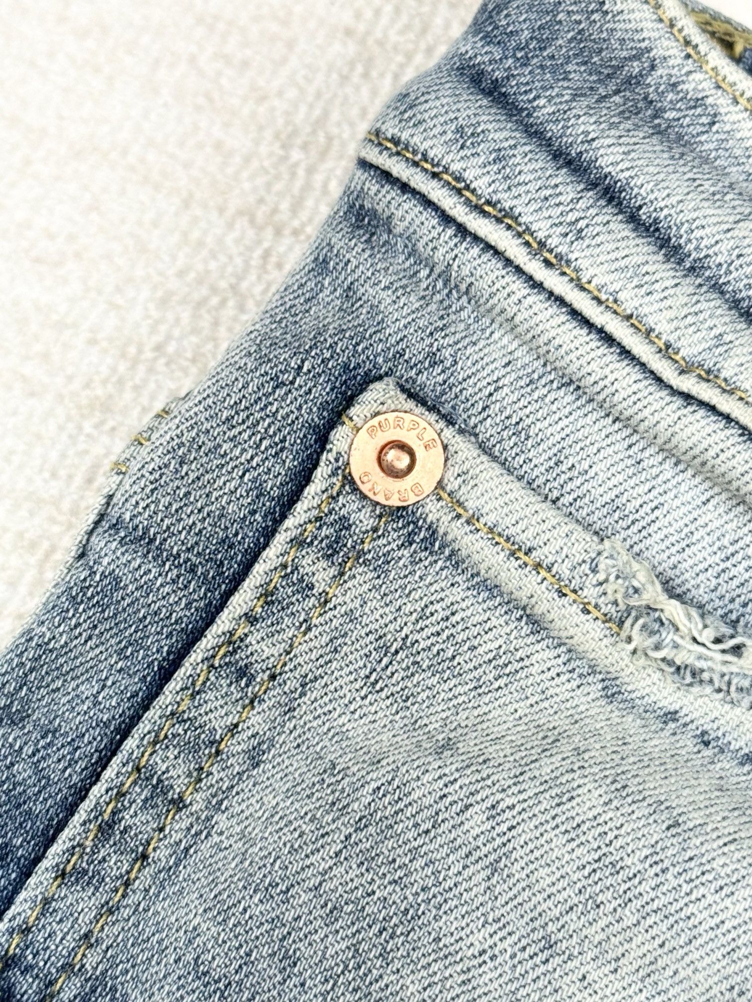 Purple Brand distressed jean 32 Size US 32 / EU 48 - 9 Thumbnail