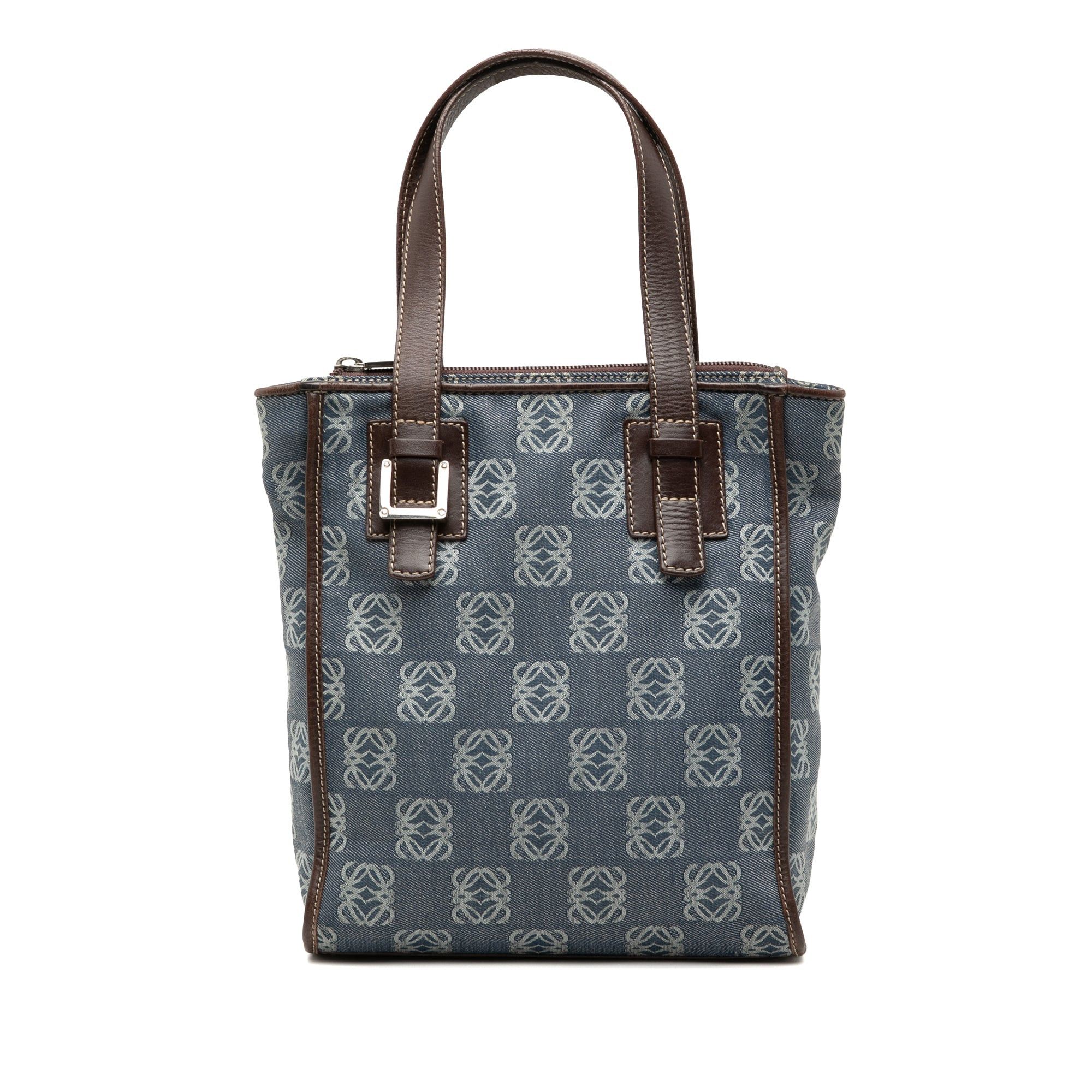 Loewe Anagram Denim Tote Size ONE SIZE - 1 Thumbnail
