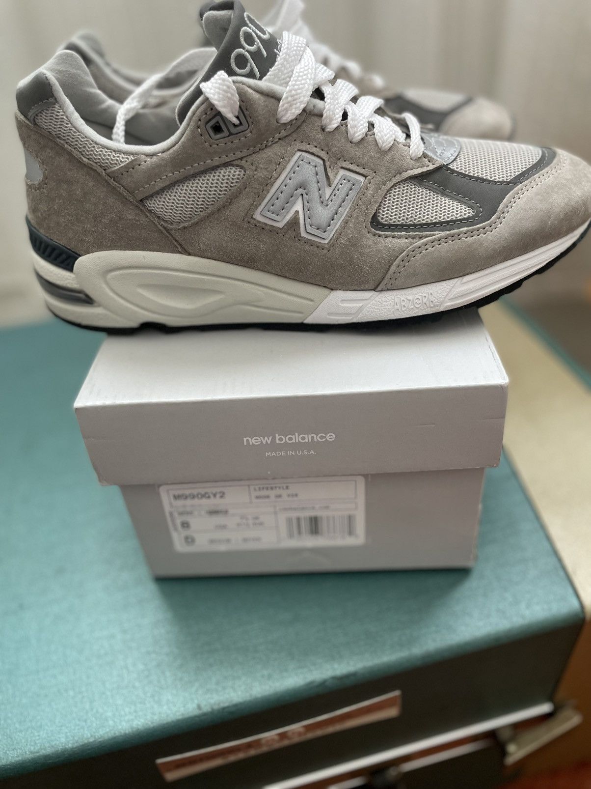 New Balance New Balance classic 990 M990GY2 8M Size US 8 / EU 41 - 8 Thumbnail