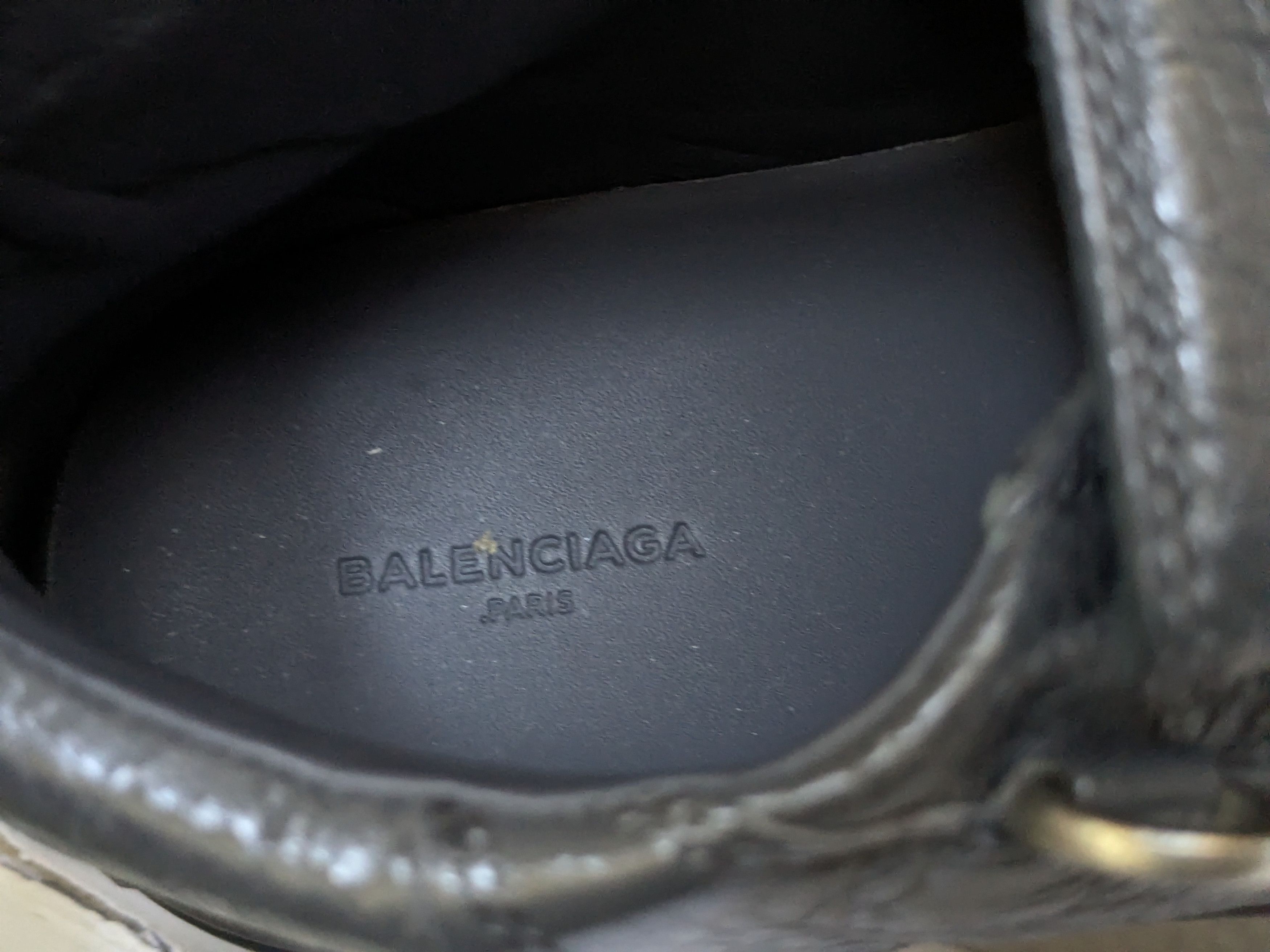 Balenciaga Balenciaga Arena Sneakers Gray High Tops 9 Leather Size US 9 / EU 42 - 6 Thumbnail