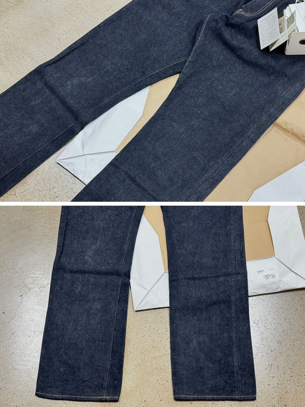 Visvim Visvim 23ss SOCIAL SCULPTURE 01.2 01 SLIM RAW MUD OD W34L30 Size US 34 / EU 50 - 4 Thumbnail