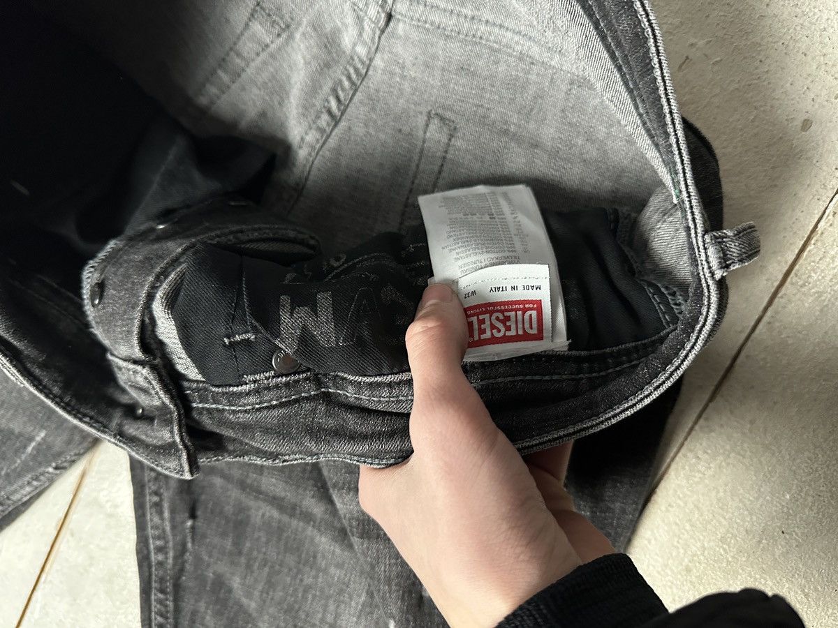 Diesel 🚨 RARE DIESEL MEN DENIM JEANS AVANT GARDE IFSIXWASNINE Y2K Size US 32 / EU 48 - 7 Thumbnail