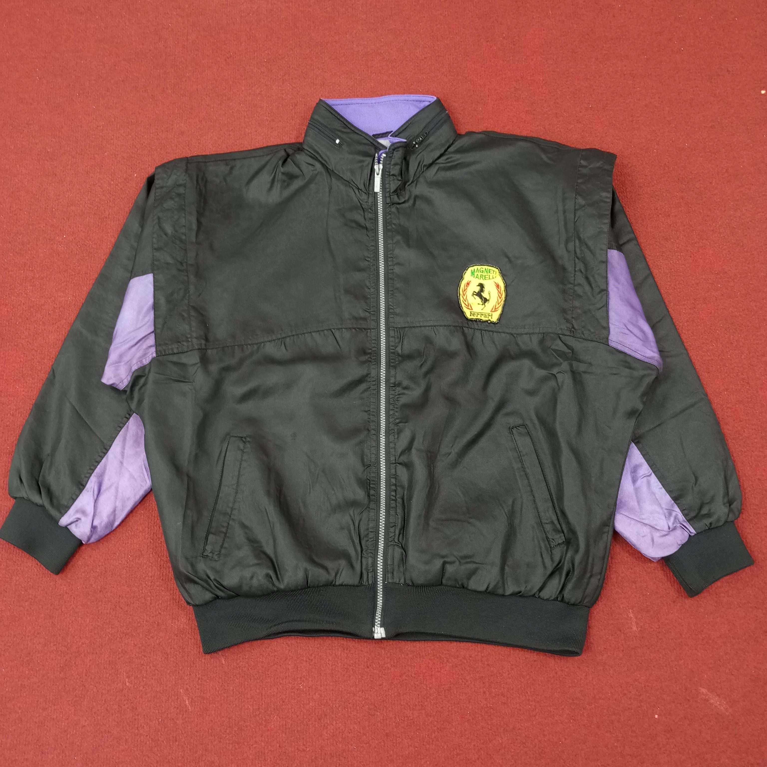 Ferrari × Vintage Ferrari Magneti Marelli Motorsports Style Jacket c231n11 Size US XXL / EU 58 / 5 - 1 Thumbnail